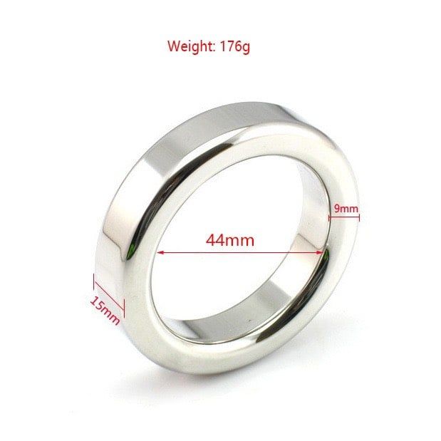 Vòng Đeo Dương Vật Nam Inox – Cock Ring Inox 304, Sexy [Bản dày - cao cấp]