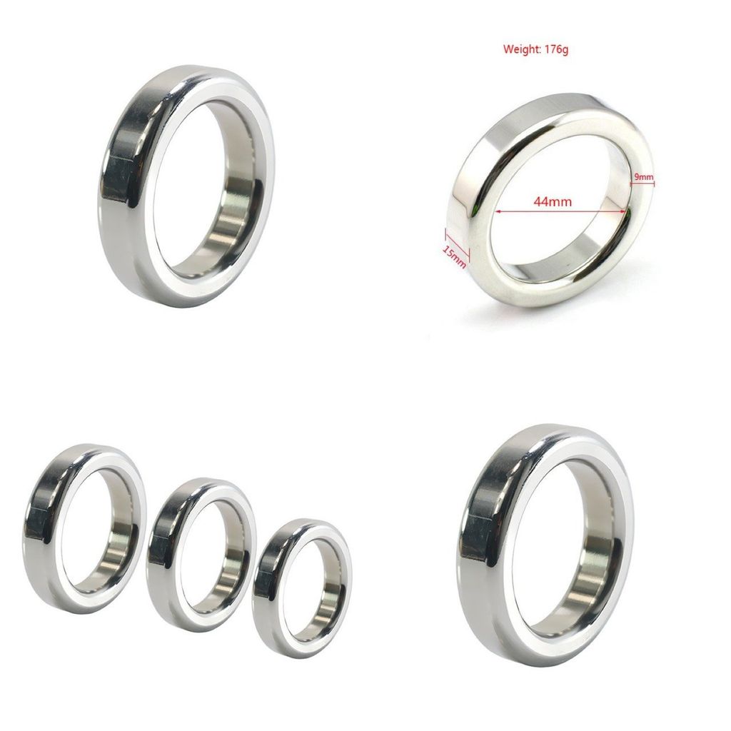 Vòng Đeo Dương Vật Nam Inox – Cock Ring Inox 304, Sexy [Bản dày - cao cấp]
