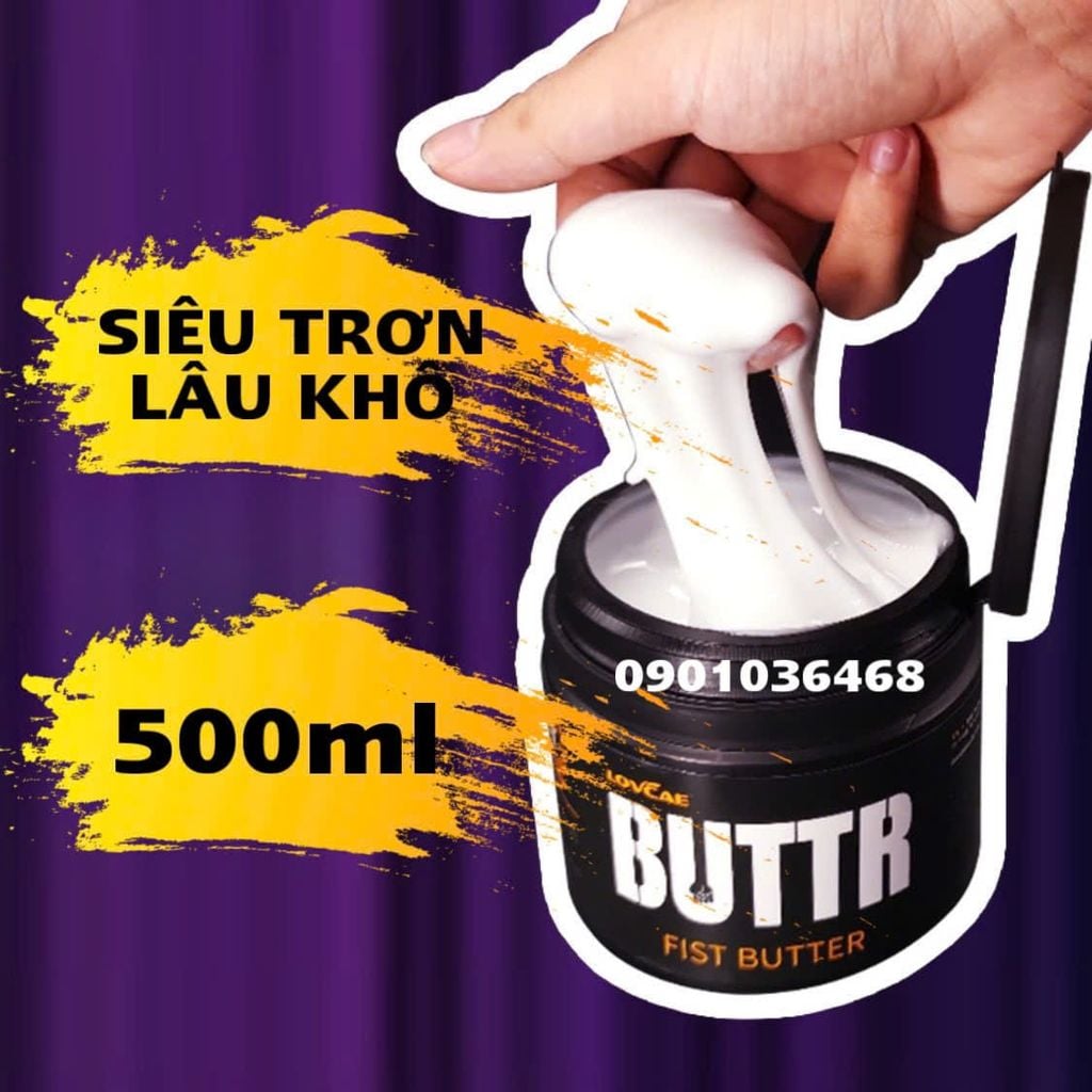 Gel bôi trơn BUTTER dạng hũ, chuyên dụng cho Fist