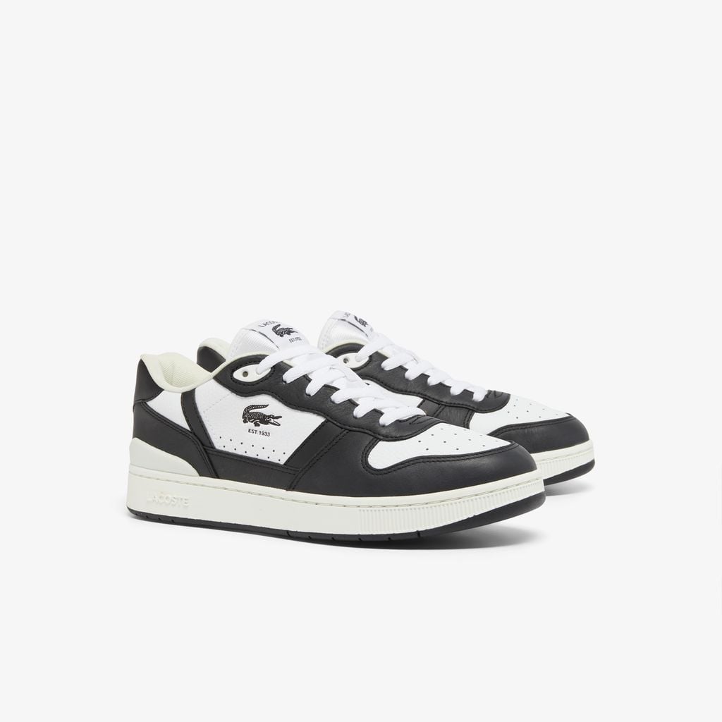 Giày Thời Trang Lacoste Nam T-Clip Set Chất Liệu Da