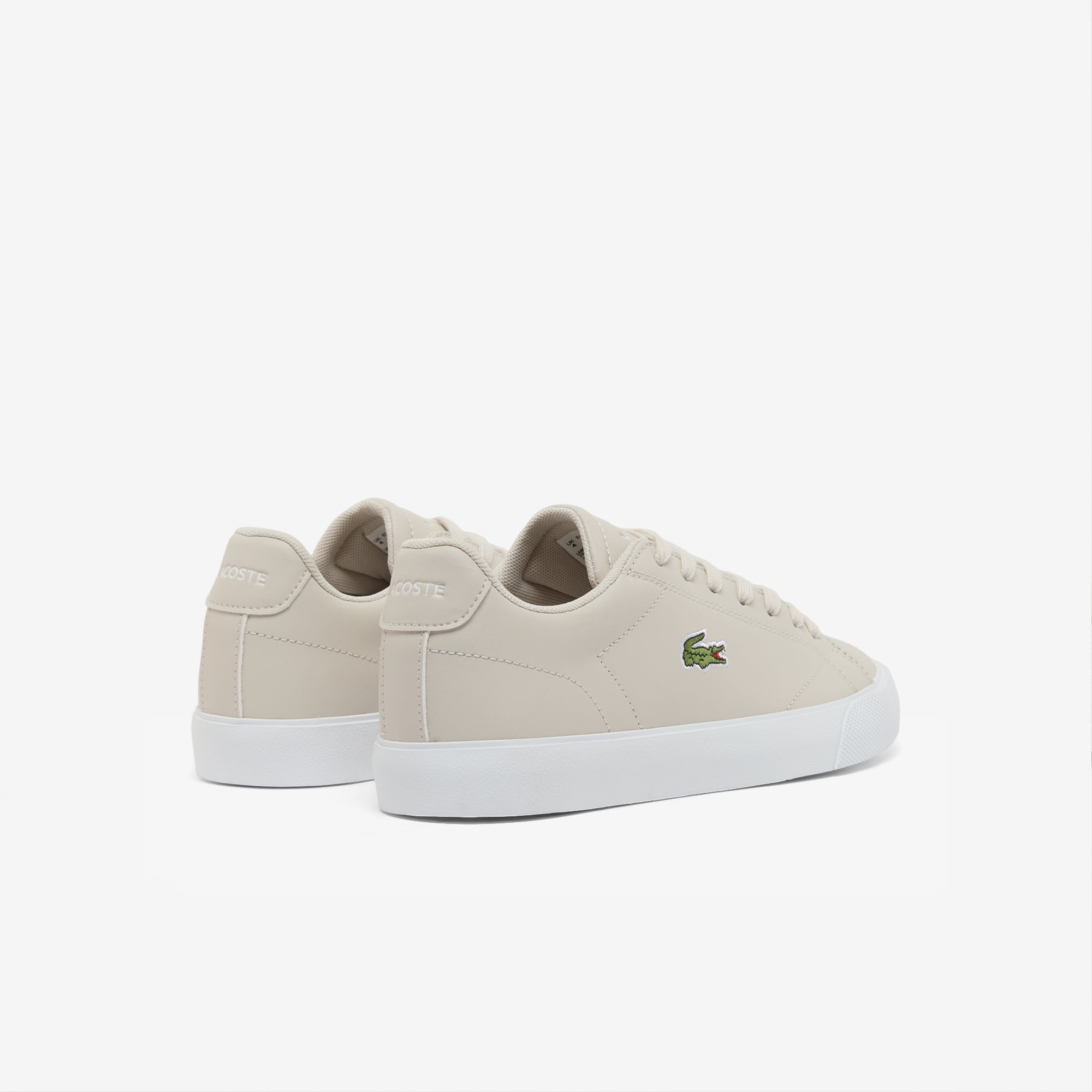 Giày Thể Thao Lacoste Nữ Lerond Set Chất Liệu Da