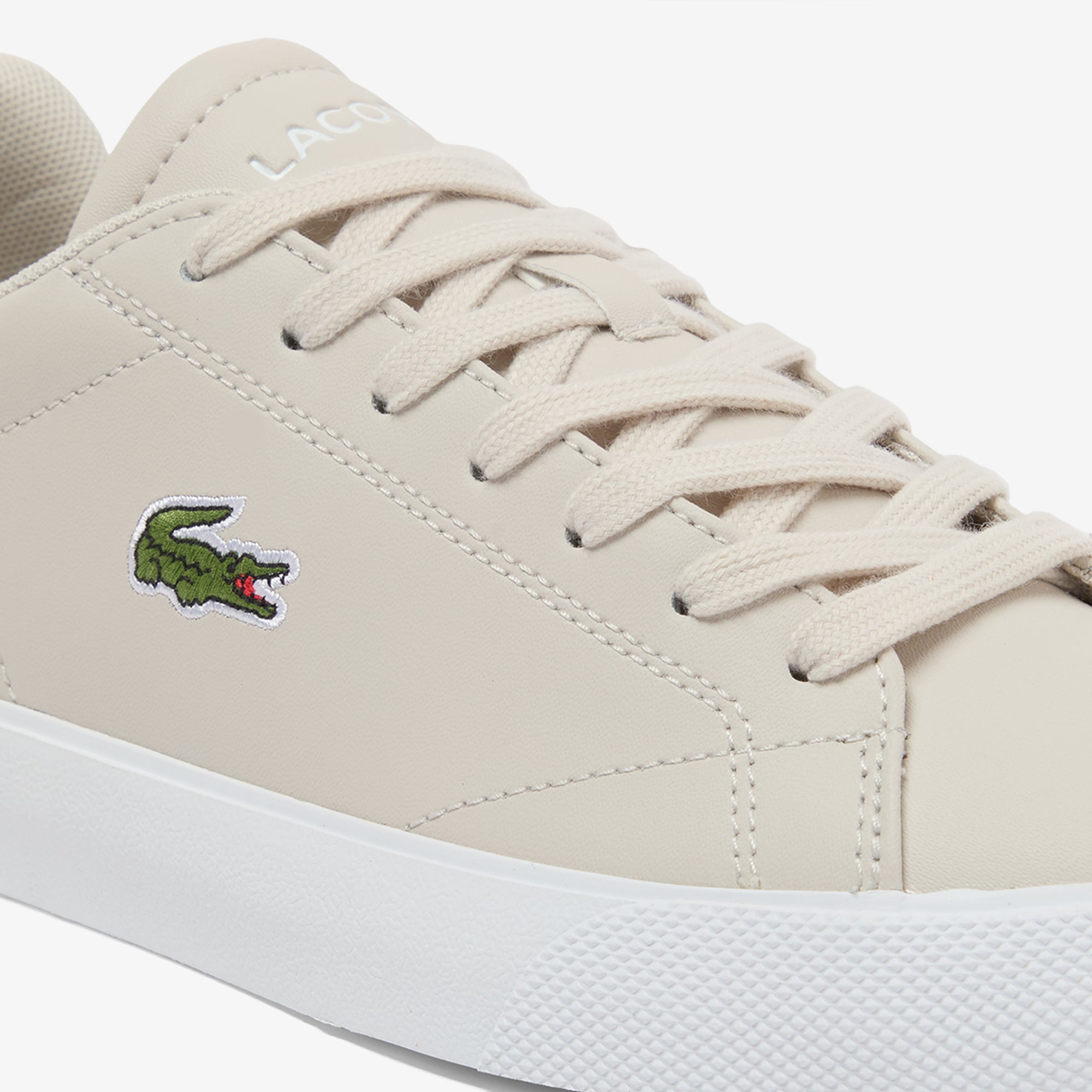 Giày Thể Thao Lacoste Nữ Lerond Set Chất Liệu Da