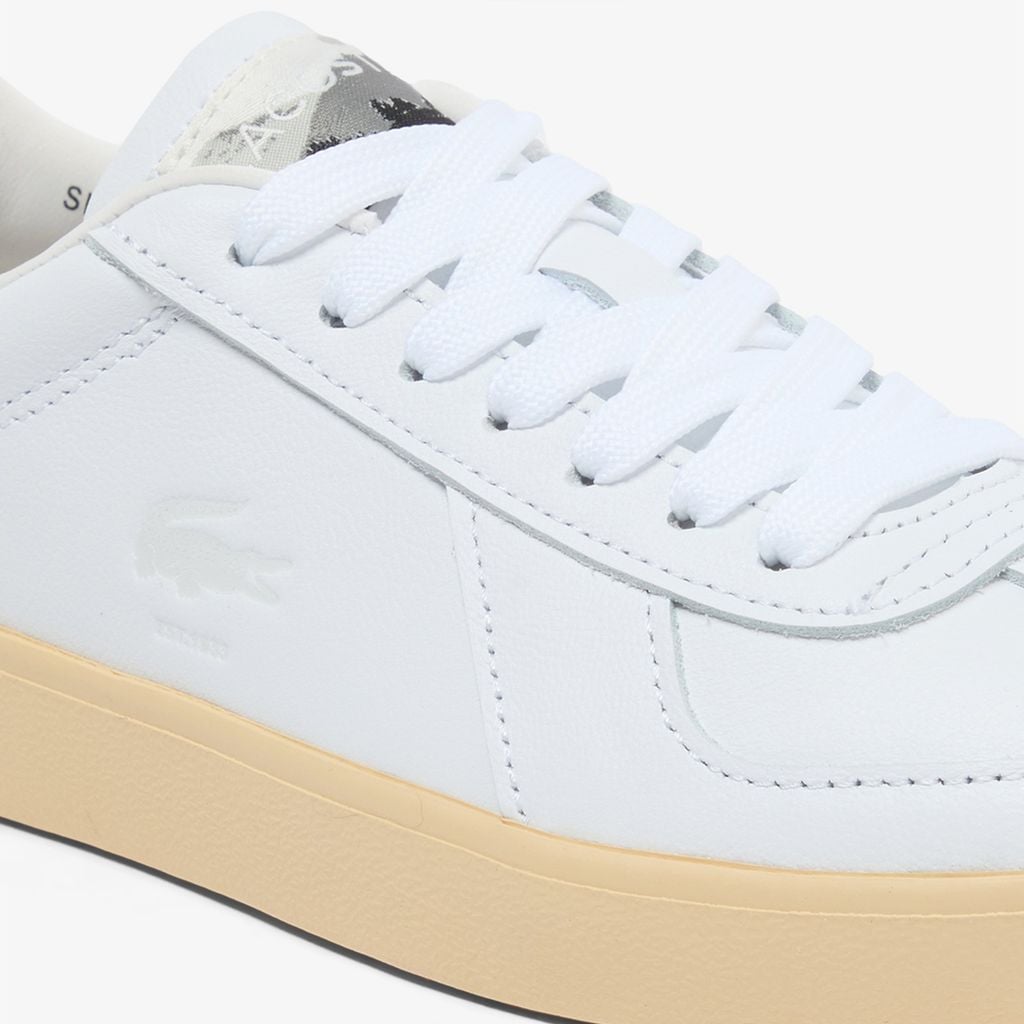 Giày Thể Thao Laocste Nữ Baseshot Pro Chất Liệu Da