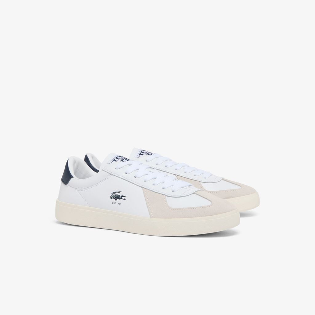 Giày Lacoste Nam Baseshot Pro Chất Liệu Da