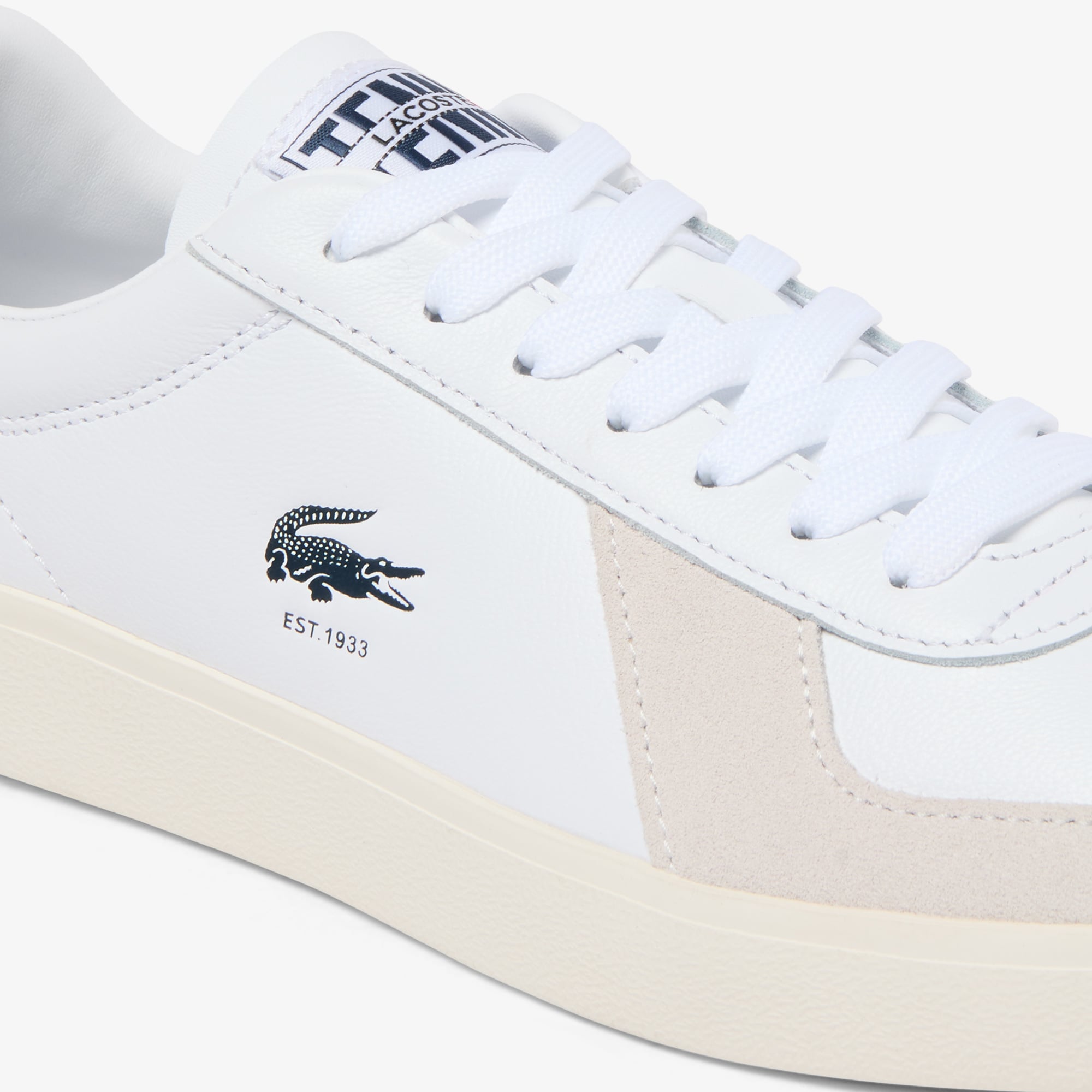 Giày Lacoste Nam Baseshot Pro Chất Liệu Da