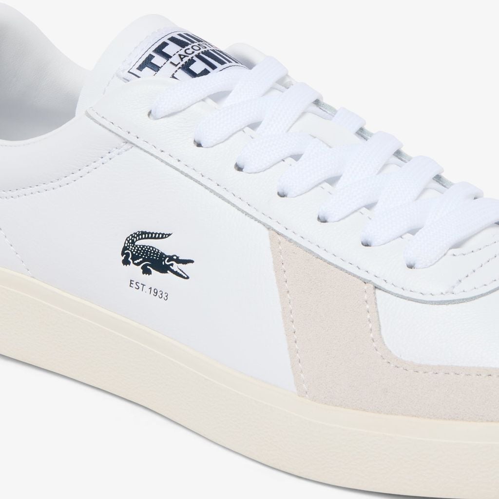 Giày Lacoste Nam Baseshot Pro Chất Liệu Da