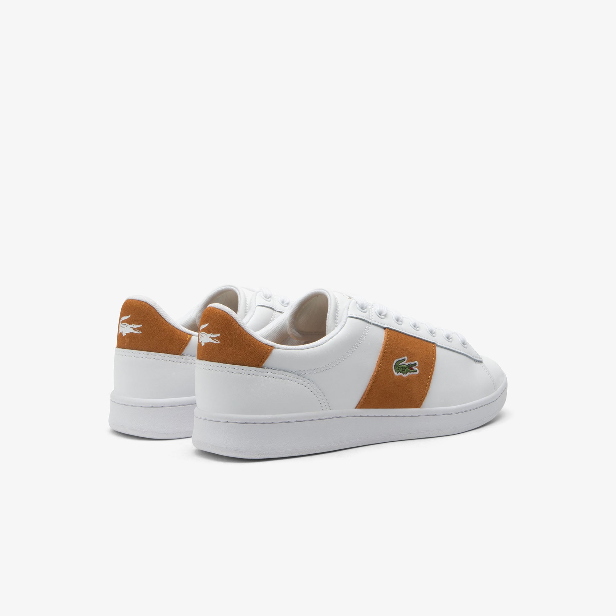 Giày Thể Thao Lacoste Nam Carnaby Set Cigar Bar Chất Liệu Da