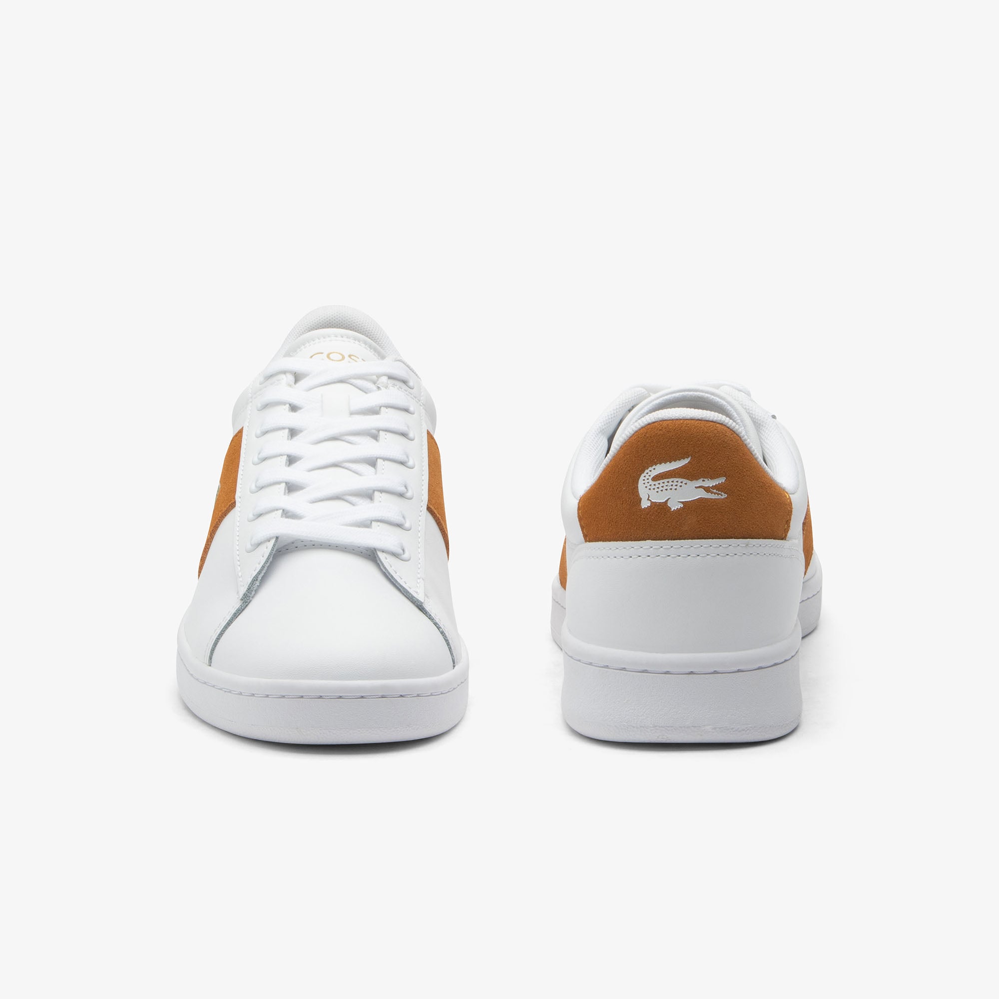 Giày Thể Thao Lacoste Nam Carnaby Set Cigar Bar Chất Liệu Da