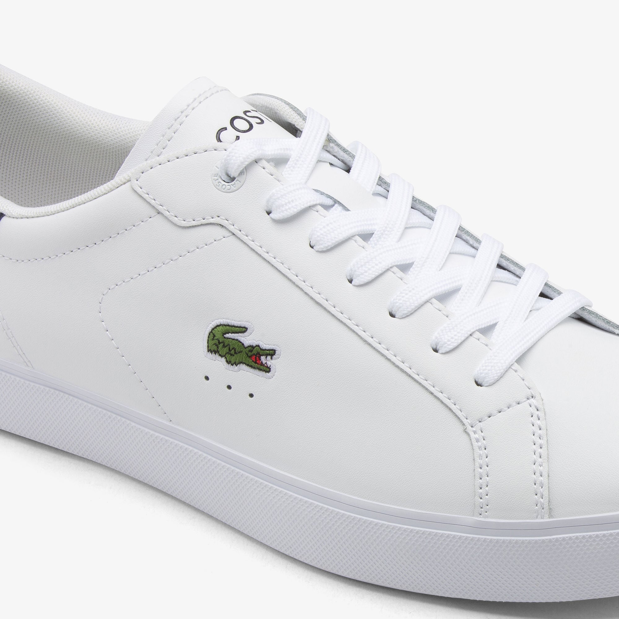 Giày Thể Thao Lacoste Nam Powercourt Graphic Chất Liệu Da