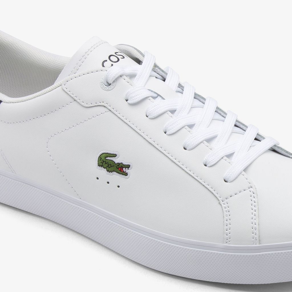 Giày Thể Thao Lacoste Nam Powercourt Graphic Chất Liệu Da