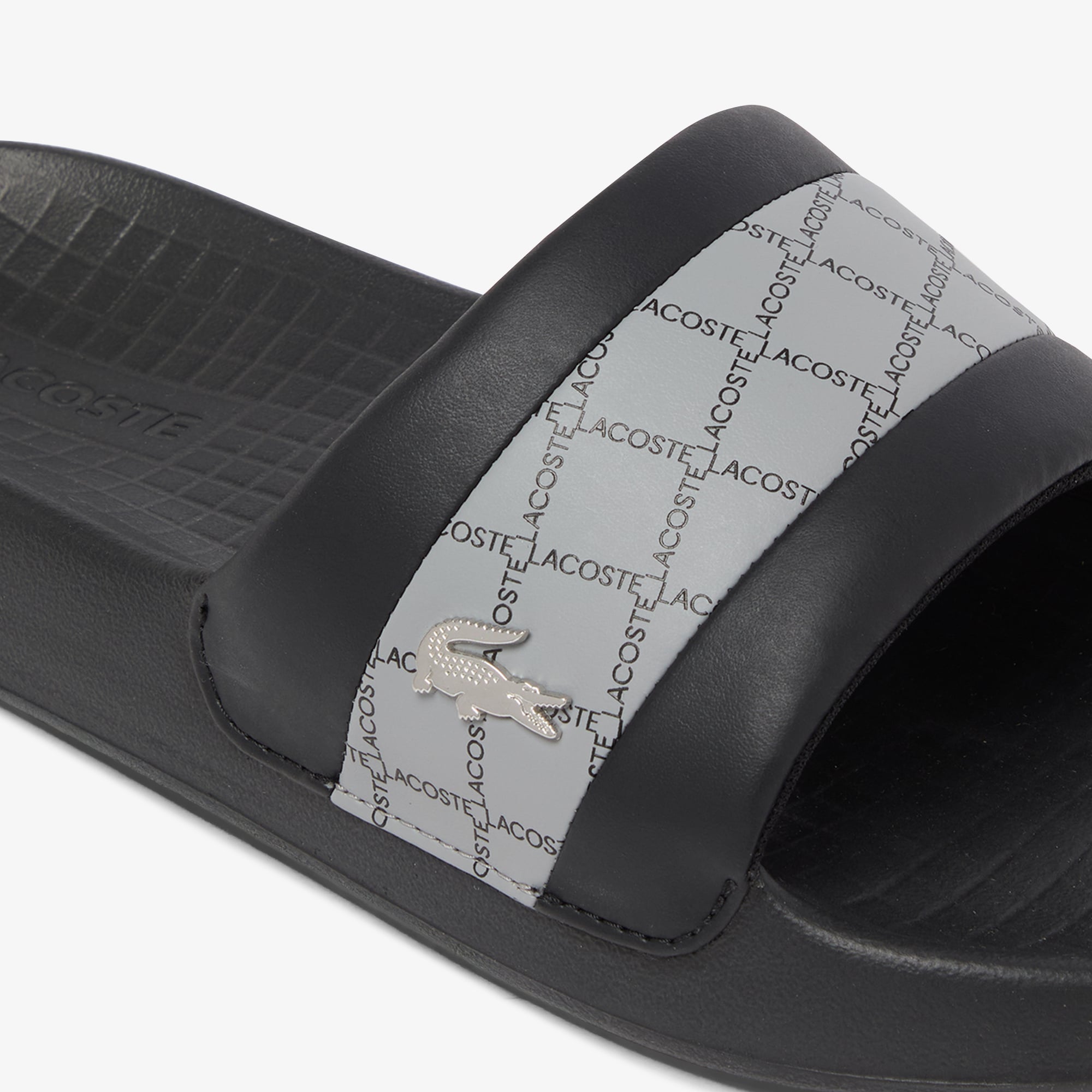 Dép Slide Lacoste Nam Serve Kiểu Dáng Hybrid