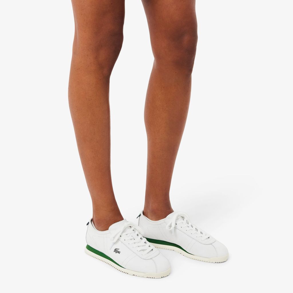 Giày Thể Thao Lacoste Nữ Club-Low Chất Liệu Da