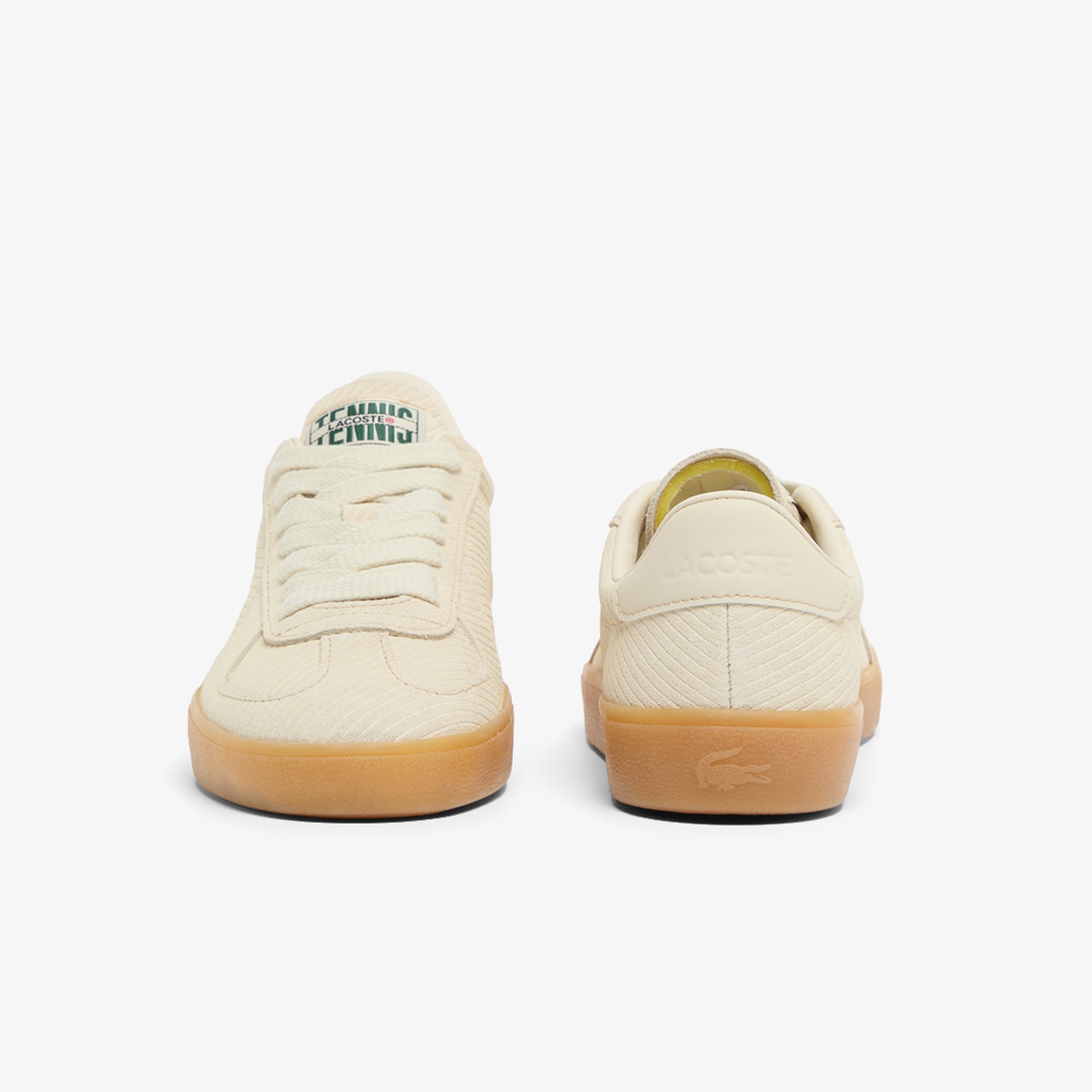 Giày Thể Thao Lacoste Nữ Baseshot Pro Chất Liệu Da Lộn