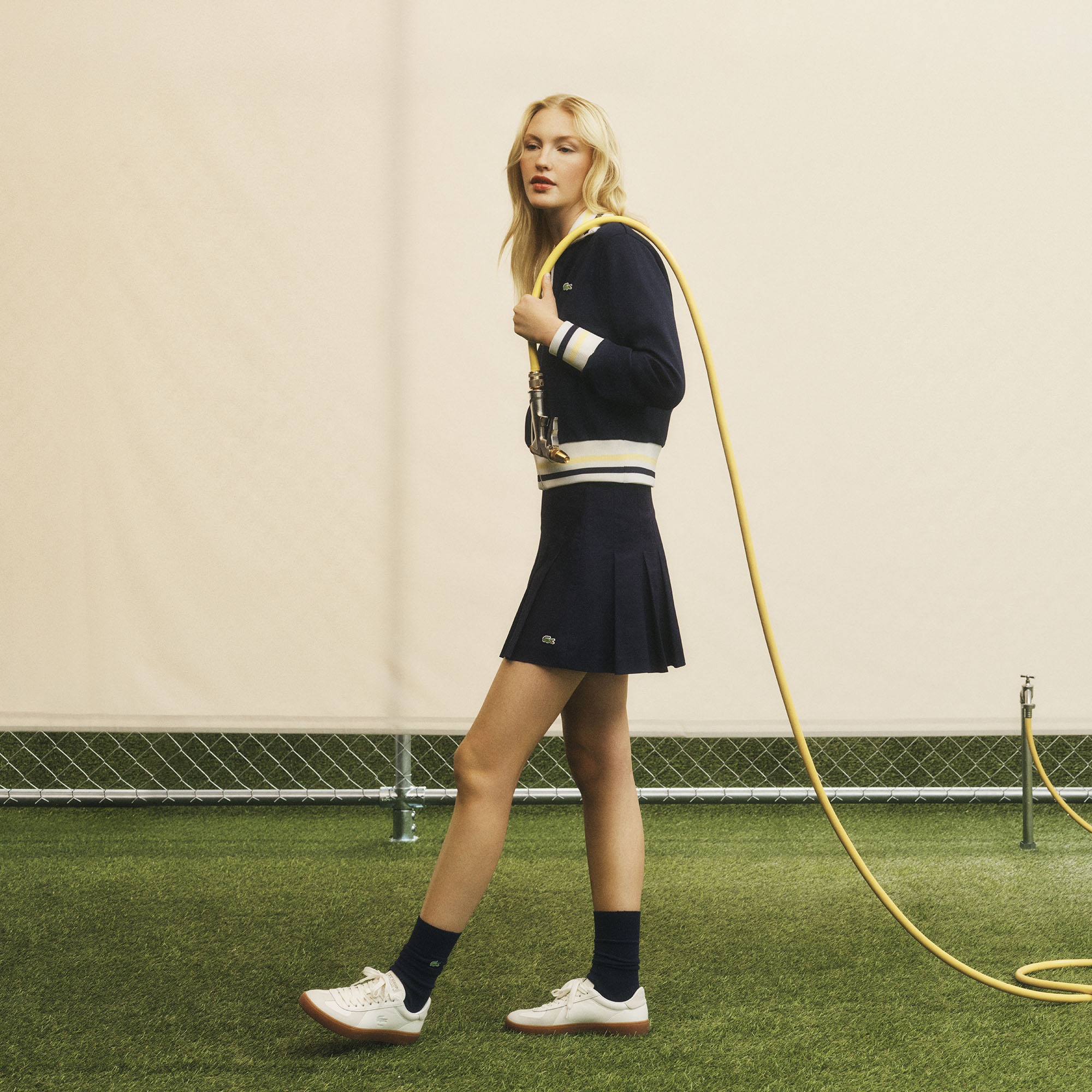 Giày Thể Thao Lacoste Nữ Baseshot Pro Chất Liệu Da