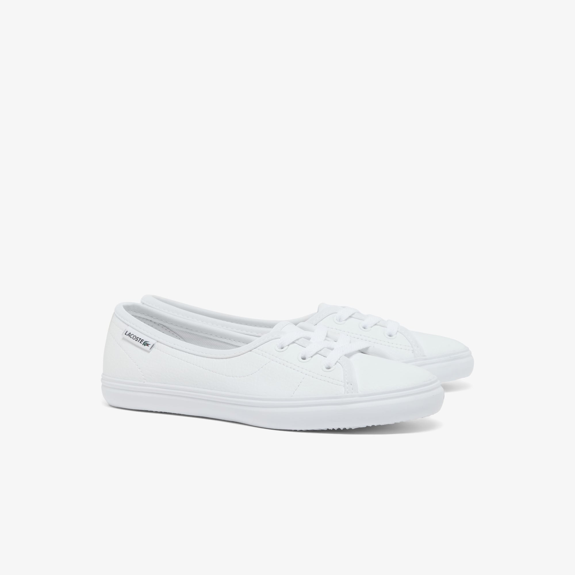 Giày Thể Thao Lacoste Nữ Median LTH Chất Liệu Da