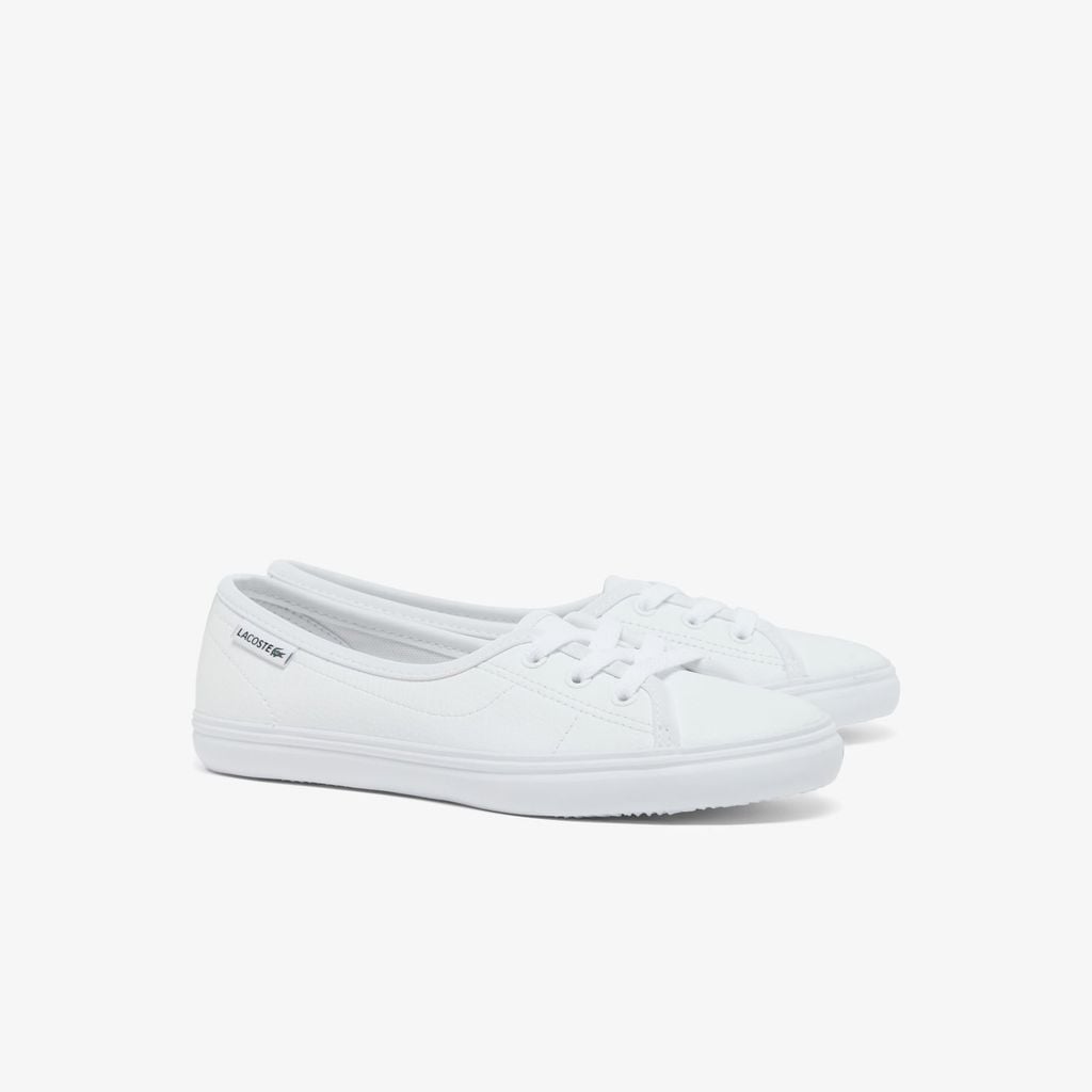 Giày Thể Thao Lacoste Nữ Median LTH Chất Liệu Da