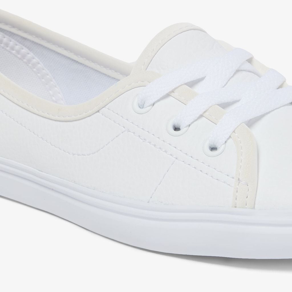 Giày Thể Thao Lacoste Nữ Median LTH Chất Liệu Da