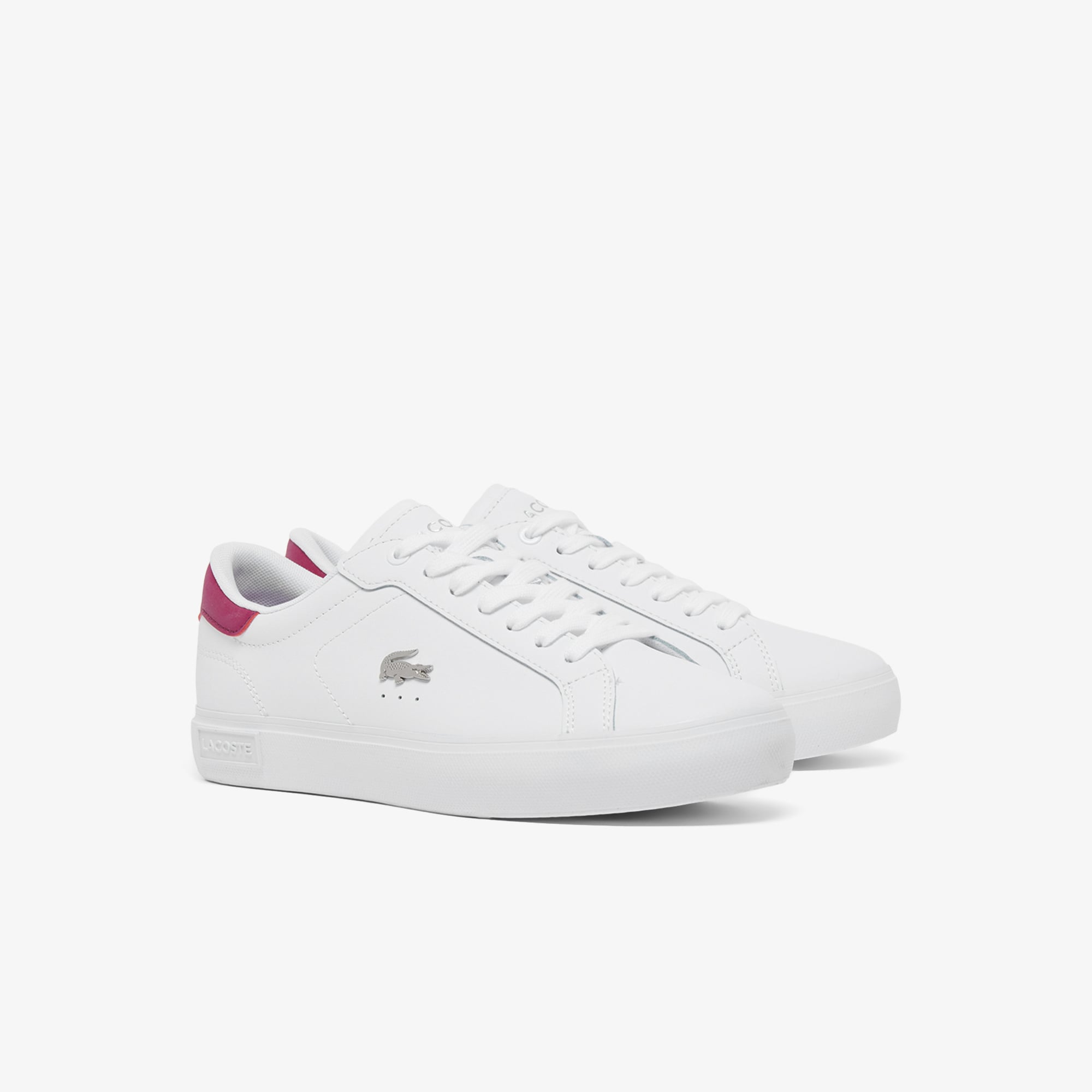 Giày Thể Thao Lacoste Nữ Powercourt Chất Liệu Da