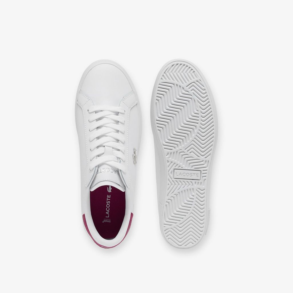 Giày Thể Thao Lacoste Nữ Powercourt Chất Liệu Da