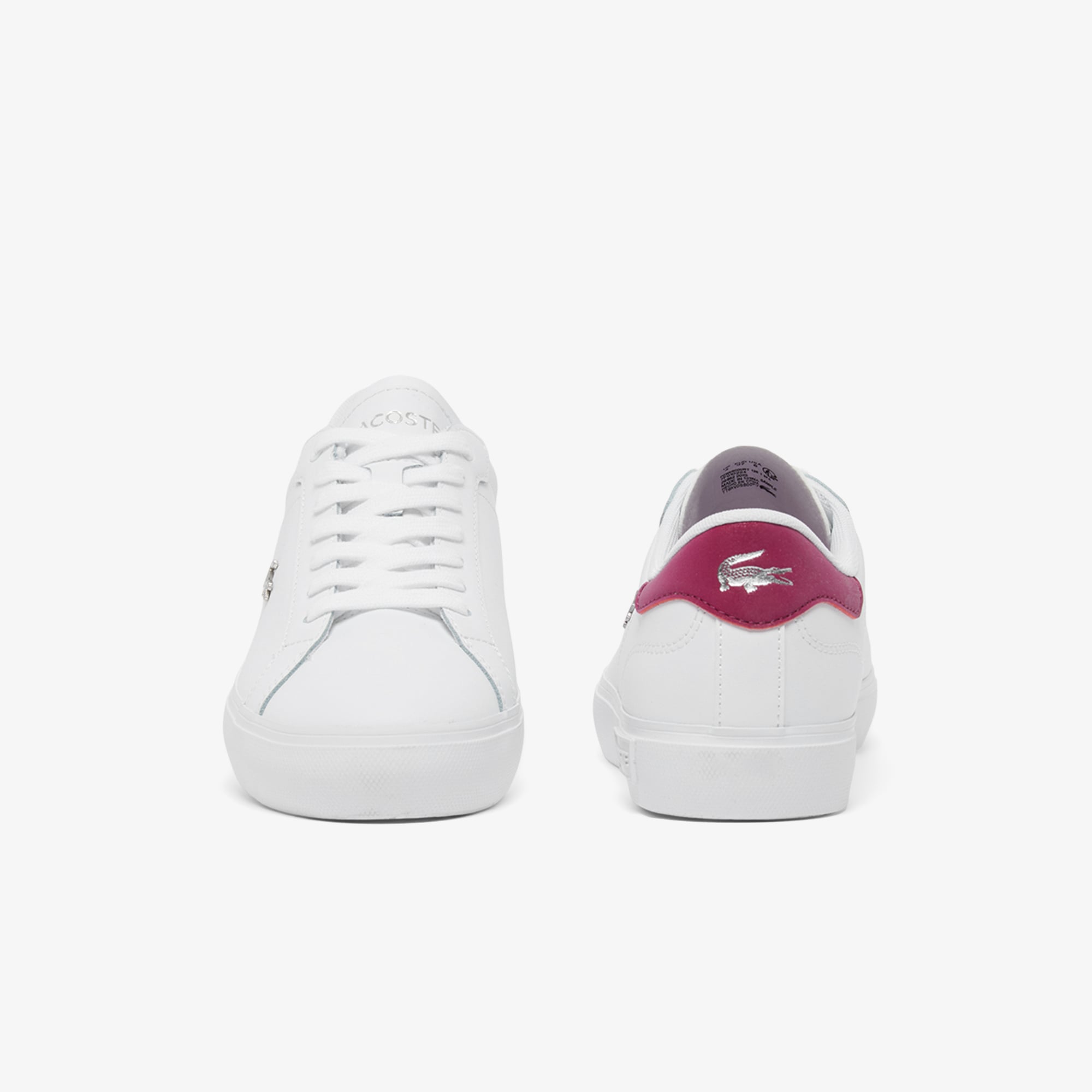 Giày Thể Thao Lacoste Nữ Powercourt Chất Liệu Da