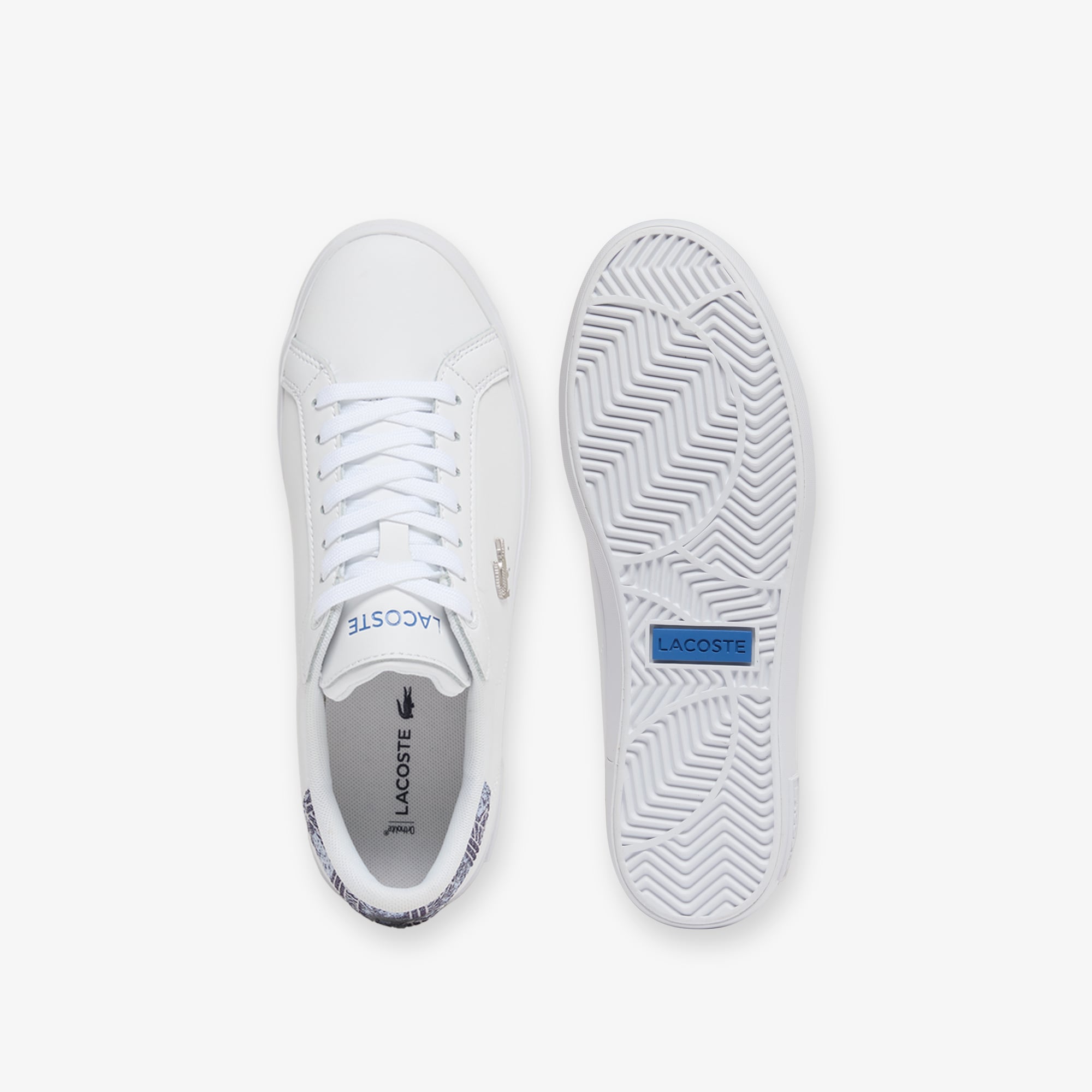 Giày Thể Thao Lacoste Nữ Powercourt Chất Liệu Da