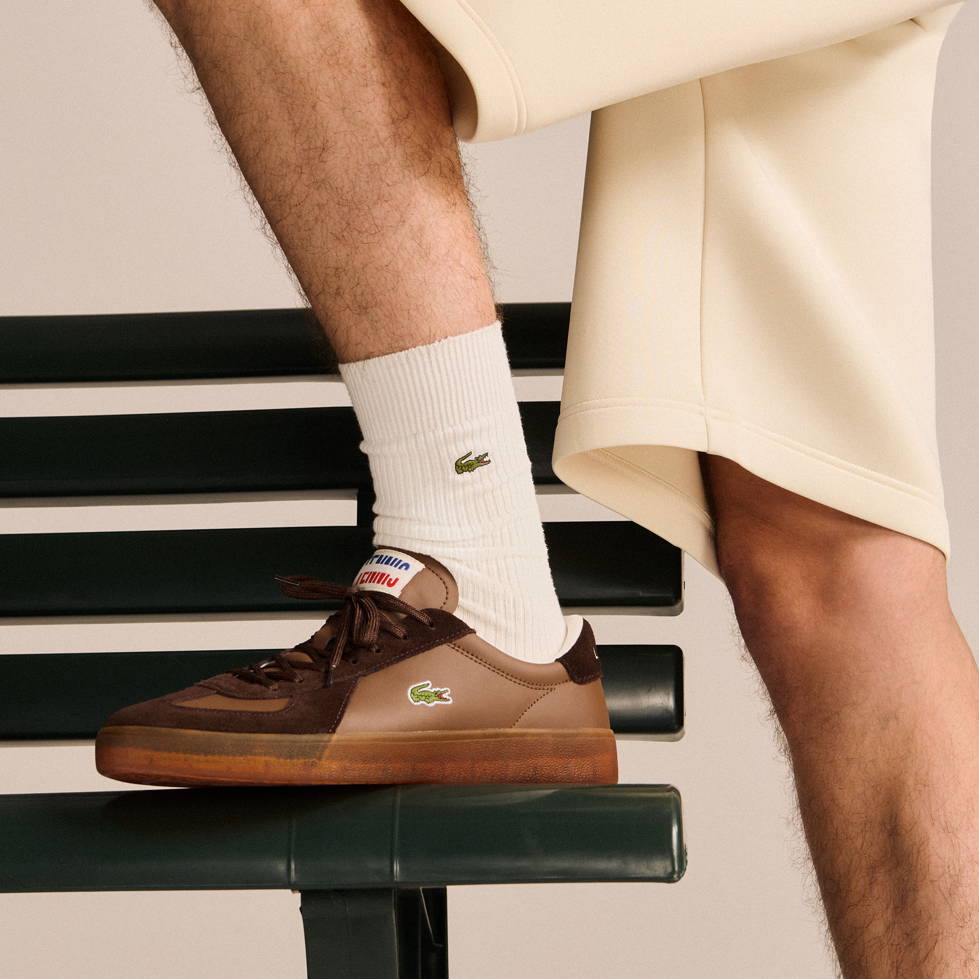 Giày Thể Thao Lacoste Nam Baseshot Pro Chất Liệu Da