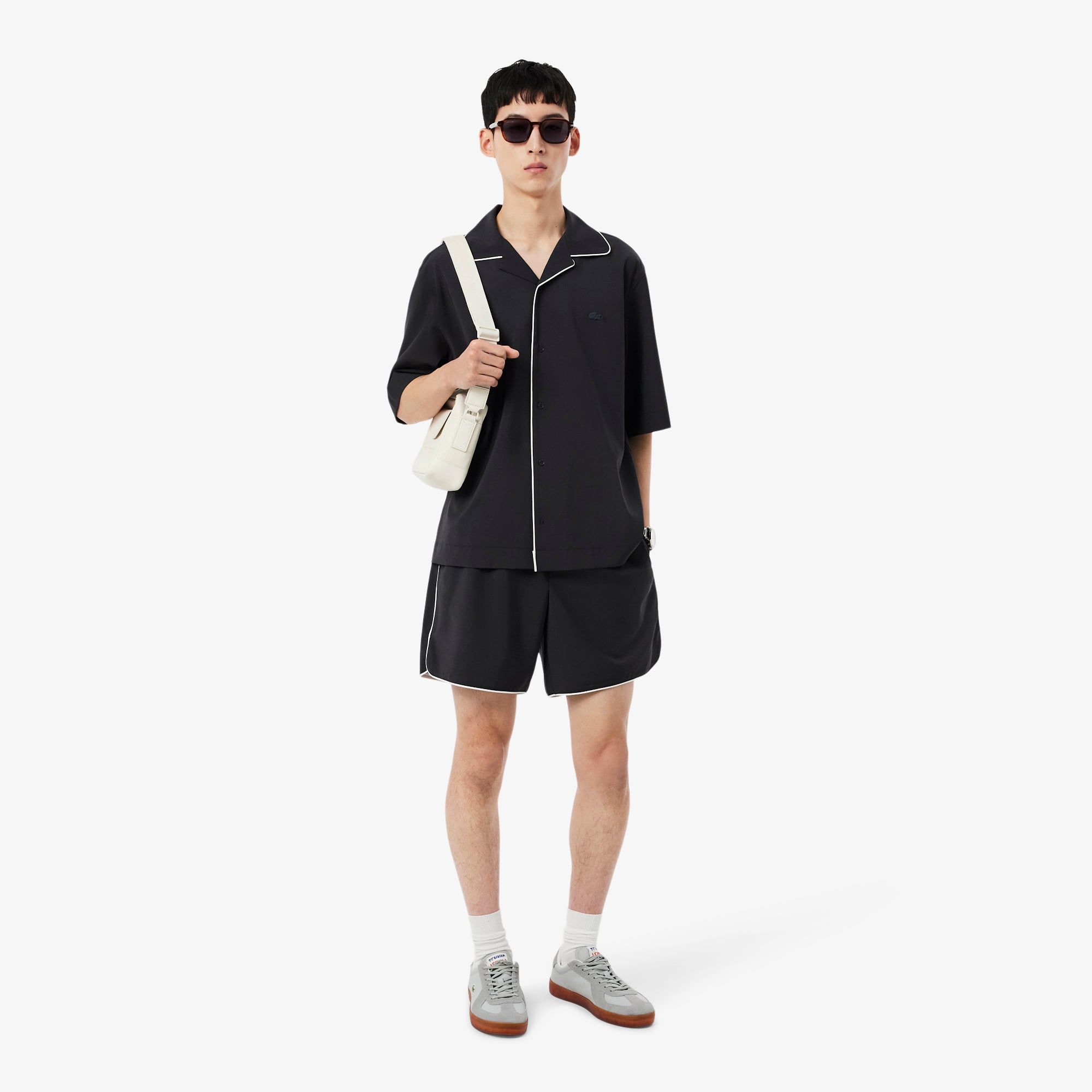 Giày Thể Thao Lacoste Nam Baseshot Pro Chất Liệu Da