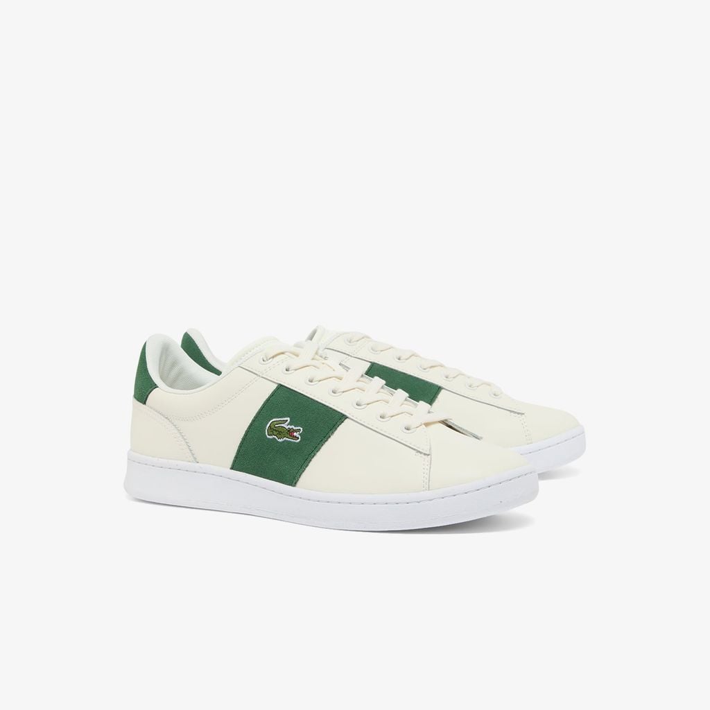 Giày Thể Thao Lacoste Nam Carnaby Set CGR Bar Chất Liệu Da