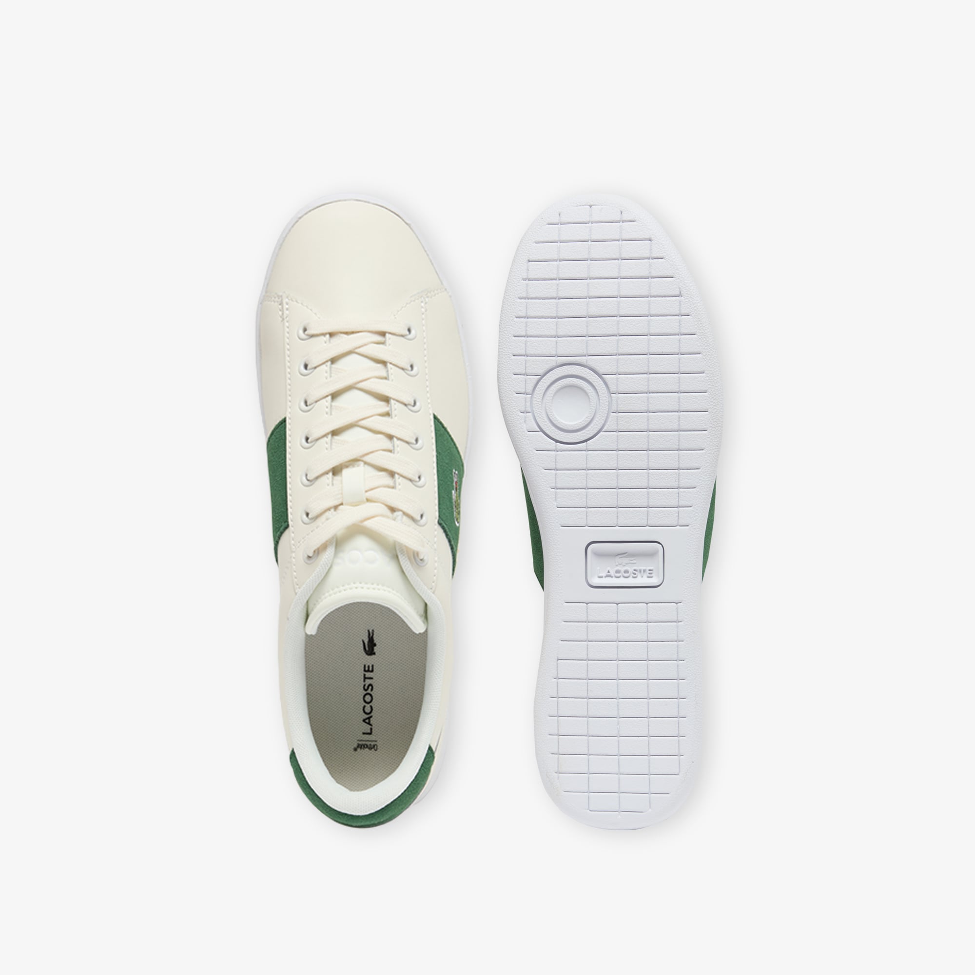 Giày Thể Thao Lacoste Nam Carnaby Set CGR Bar Chất Liệu Da
