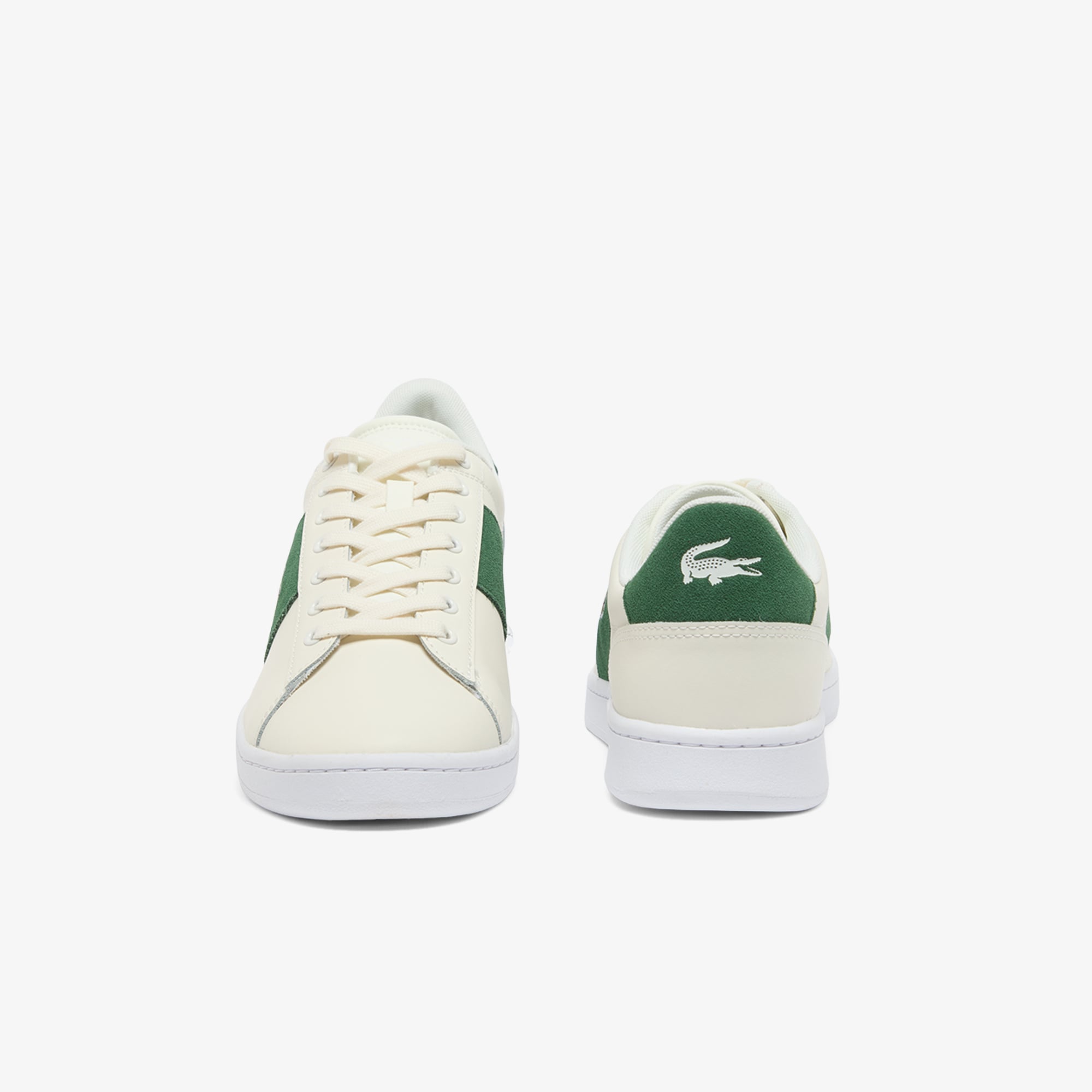 Giày Thể Thao Lacoste Nam Carnaby Set CGR Bar Chất Liệu Da