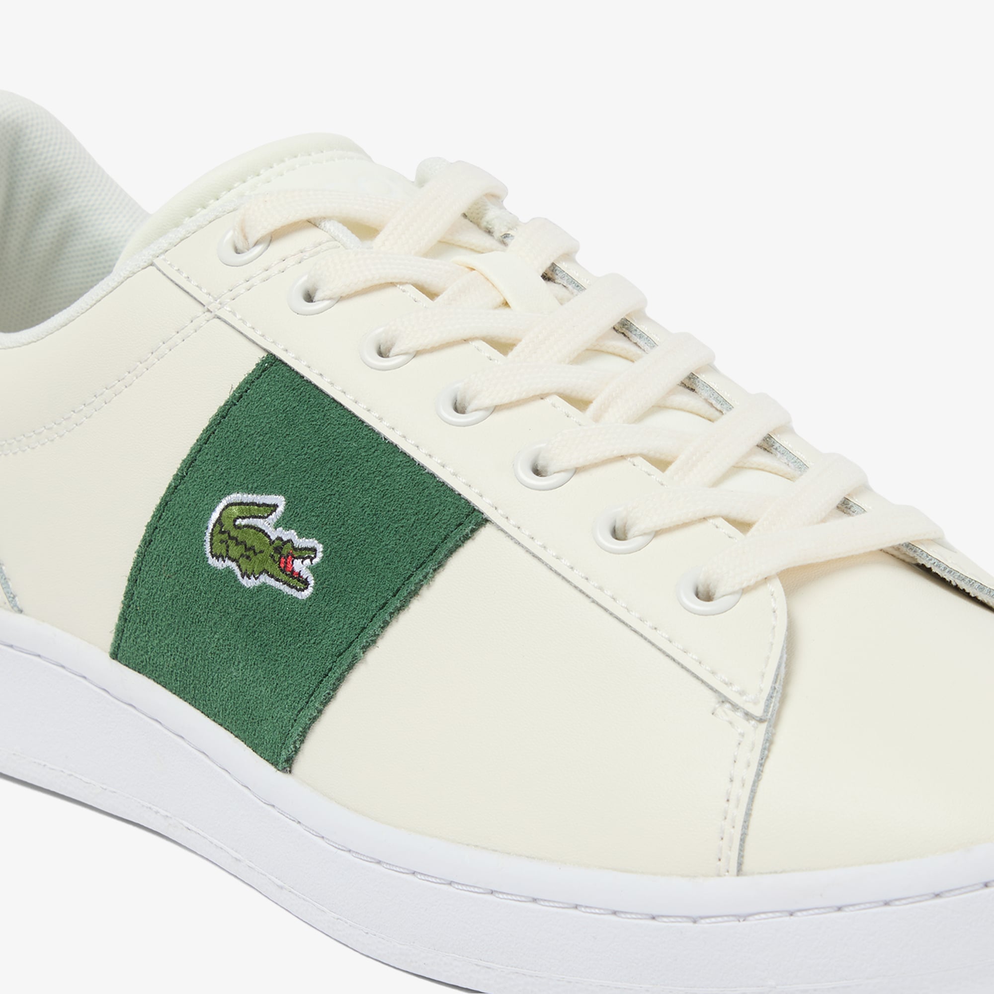 Giày Thể Thao Lacoste Nam Carnaby Set CGR Bar Chất Liệu Da