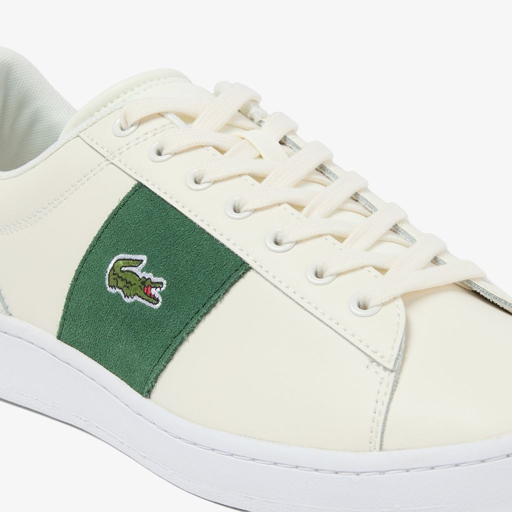 Giày Thể Thao Lacoste Nam Carnaby Set CGR Bar Chất Liệu Da