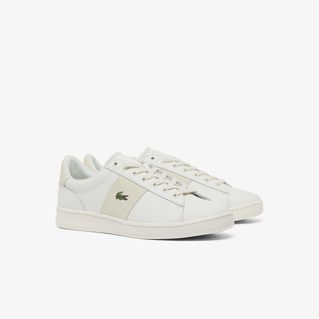 Giày Thể Thao Lacoste Nam Carnaby Set CGR Bar Chất Liệu Da