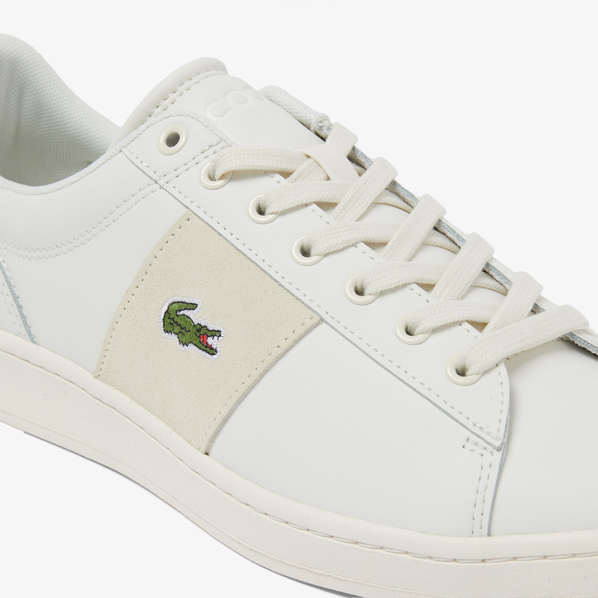 Giày Thể Thao Lacoste Nam Carnaby Set CGR Bar Chất Liệu Da
