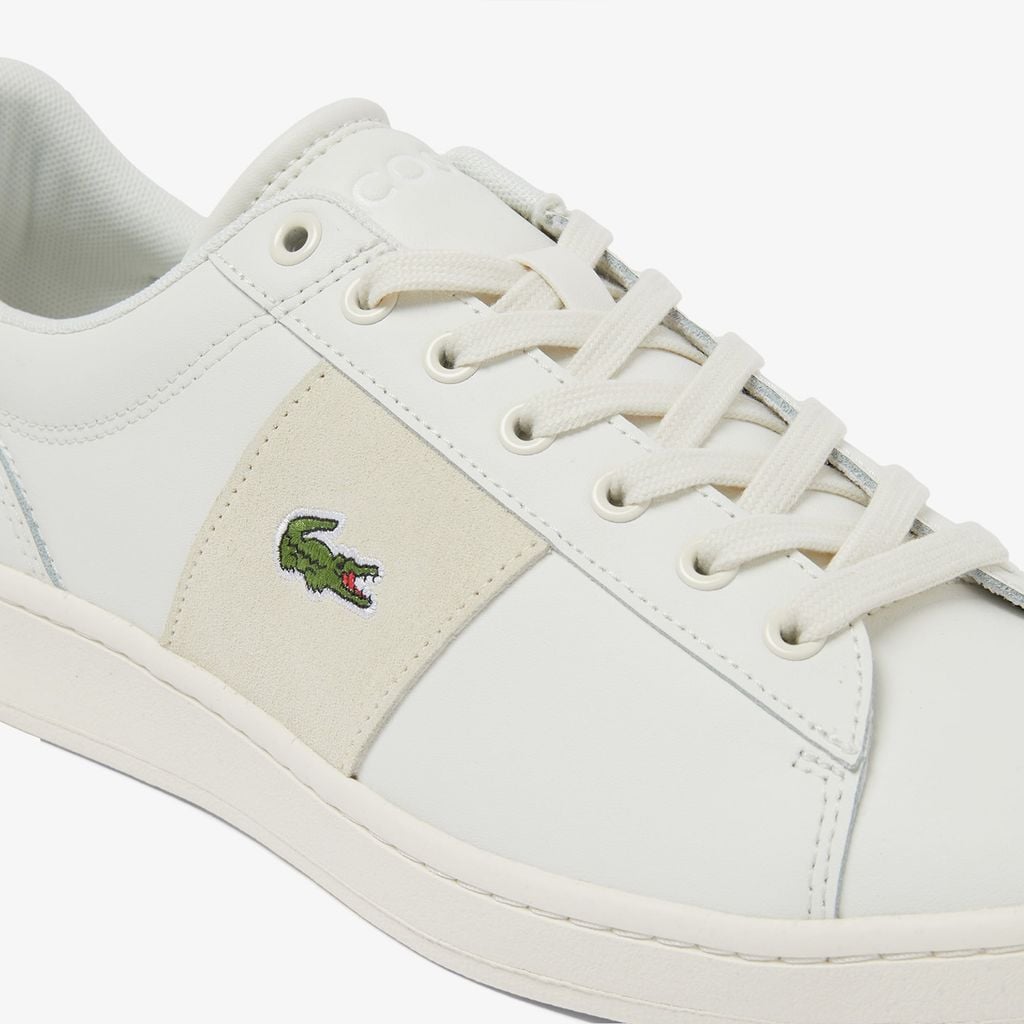 Giày Thể Thao Lacoste Nam Carnaby Set CGR Bar Chất Liệu Da