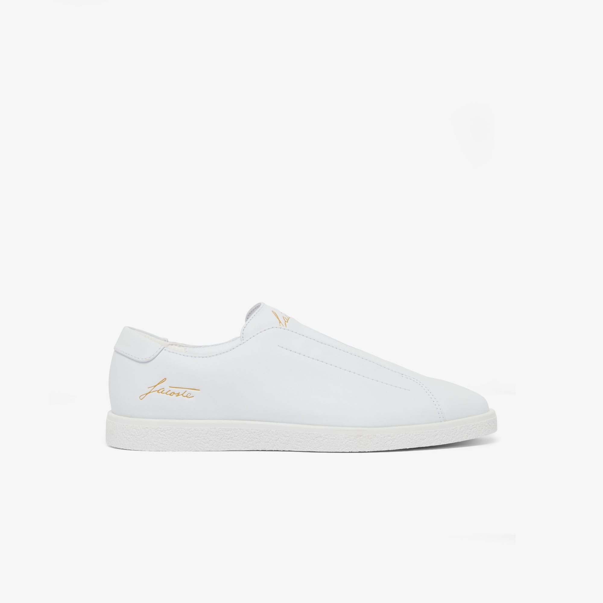 Giày Lười Lacoste Nam Linecourt Chất Liệu Da