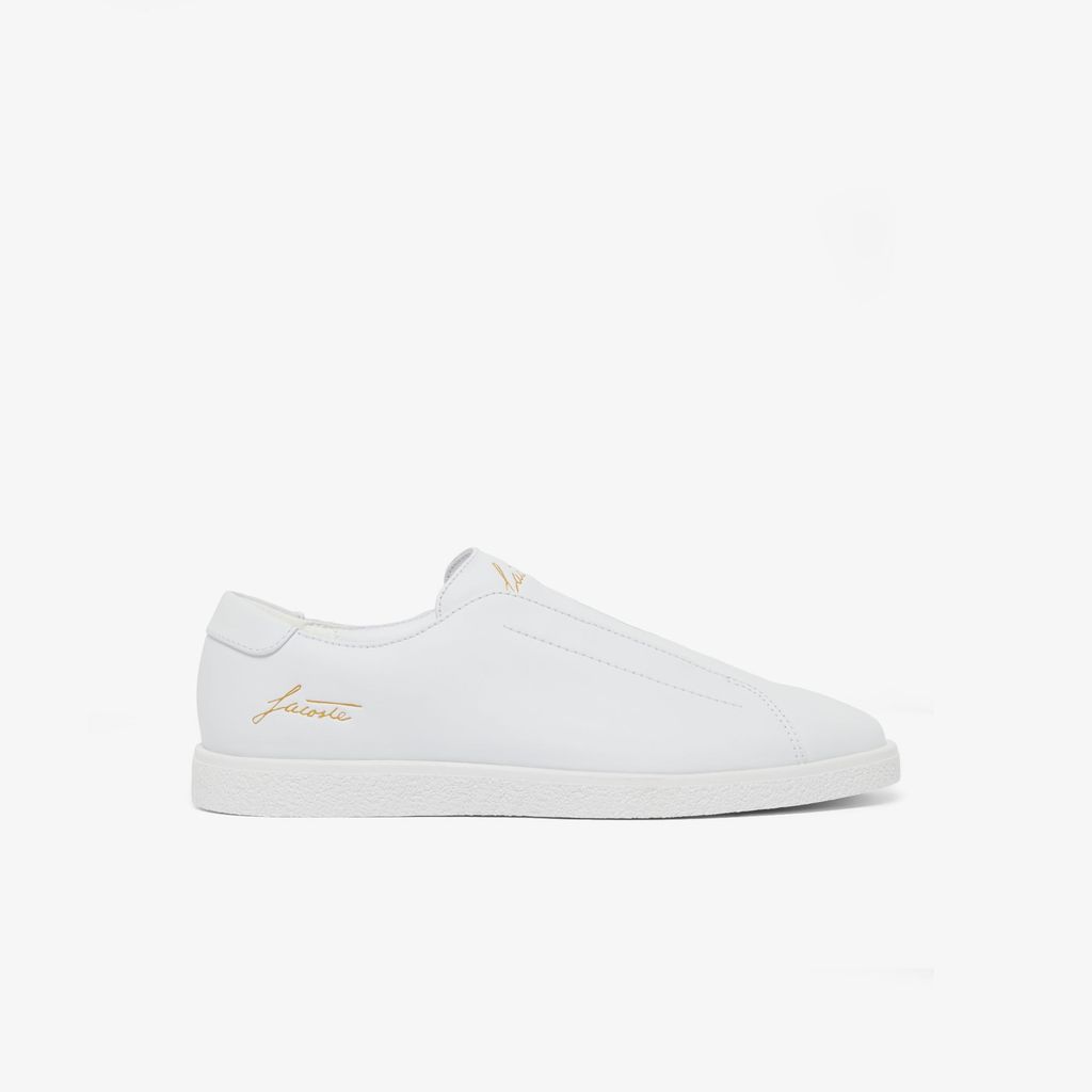 Giày Lười Lacoste Nam Linecourt Chất Liệu Da