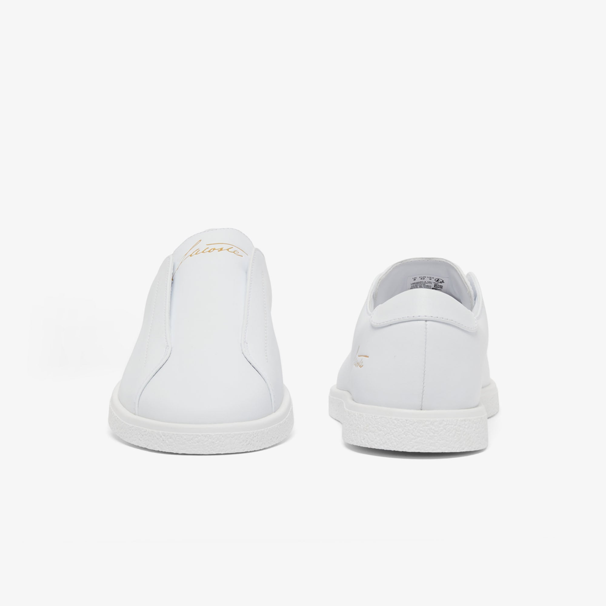 Giày Lười Lacoste Nam Linecourt Chất Liệu Da