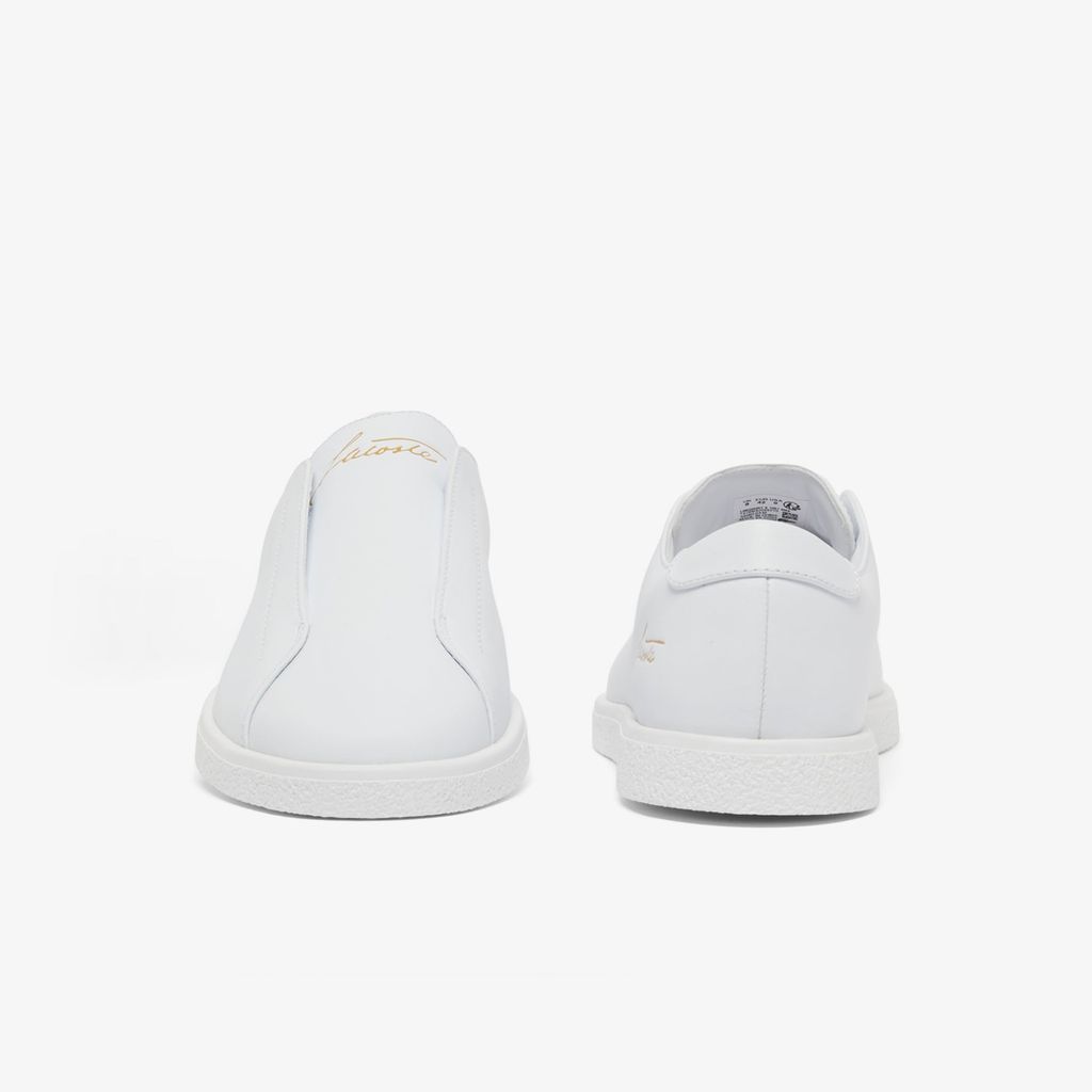 Giày Lười Lacoste Nam Linecourt Chất Liệu Da
