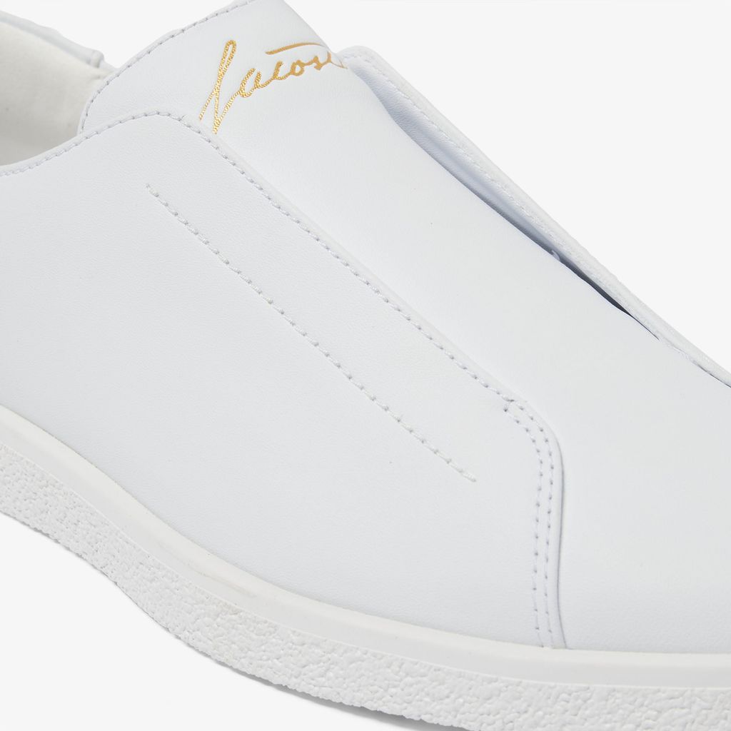 Giày Lười Lacoste Nam Linecourt Chất Liệu Da