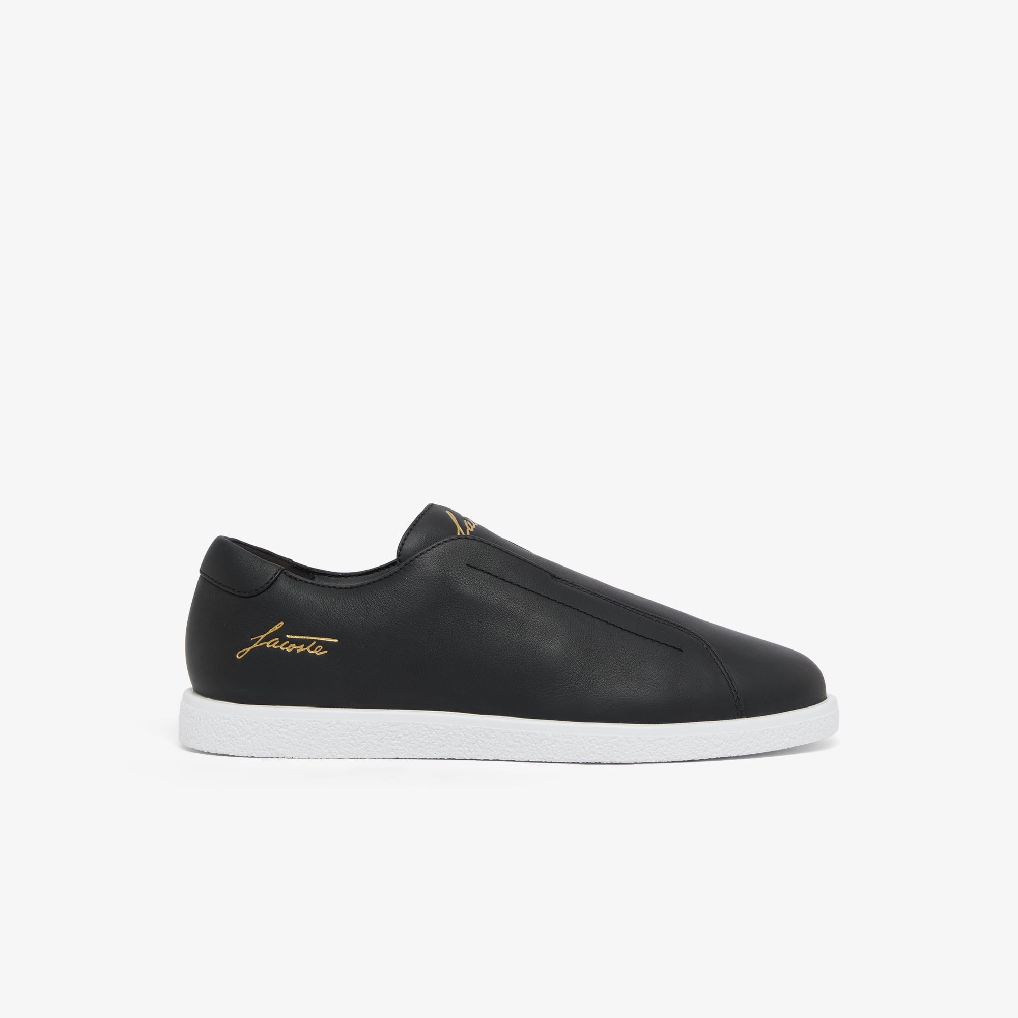Giày Lười Lacoste Nam Linecourt Chất Liệu Da