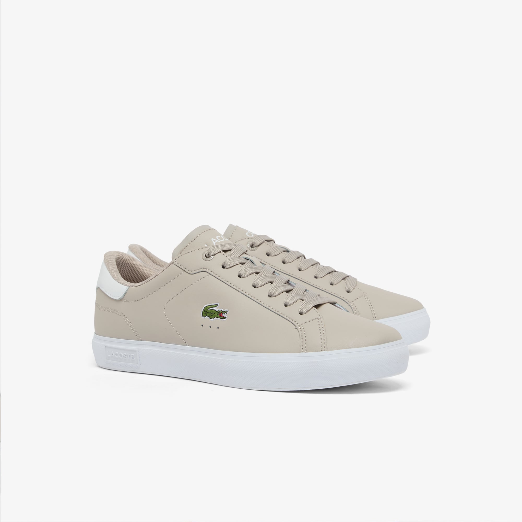 Giày Thể Thao Lacoste Nam Powercourt Chất Liệu Da