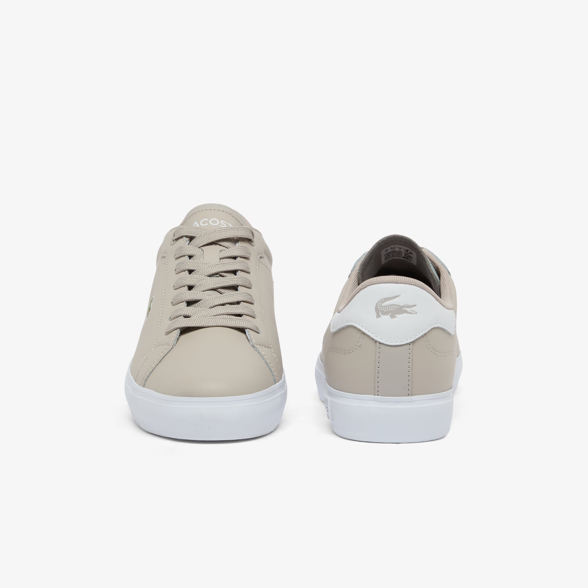 Giày Thể Thao Lacoste Nam Powercourt Chất Liệu Da