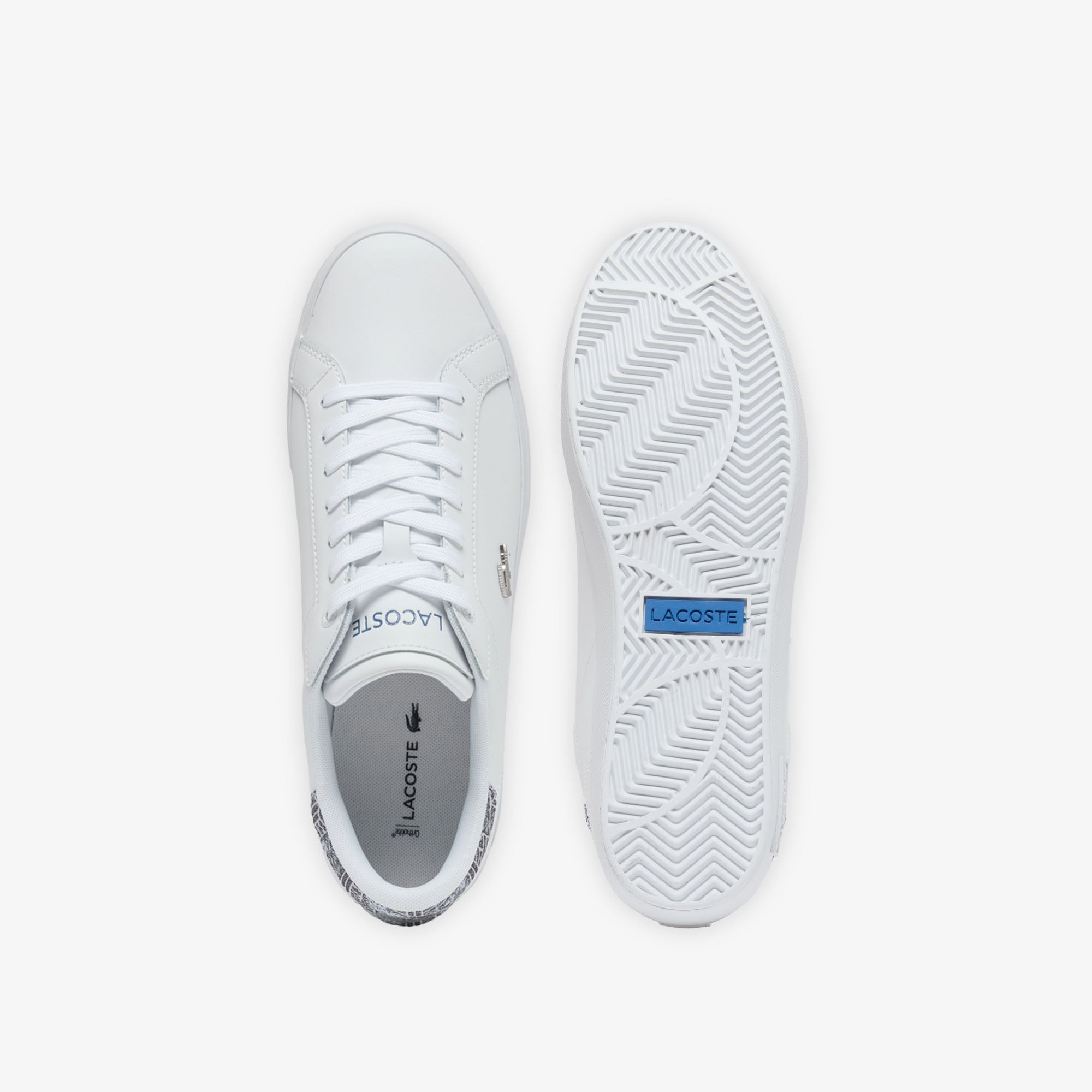 Giày Thể Thao Lacoste Nam Powercourt Chất Liệu Da