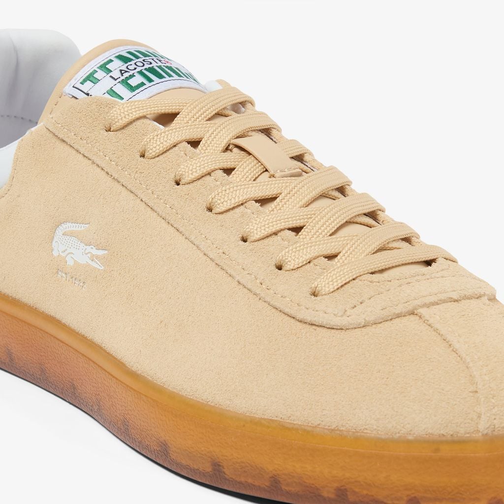 Giày Thể Thao Lacoste Nam Baseshot Chất Liệu Da Lộn