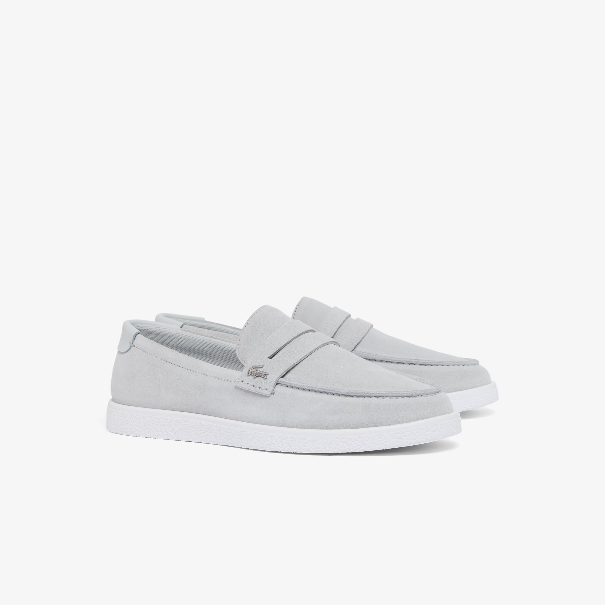Giày Lười Lacoste Nam Cochet Chất Liệu Da Lộn
