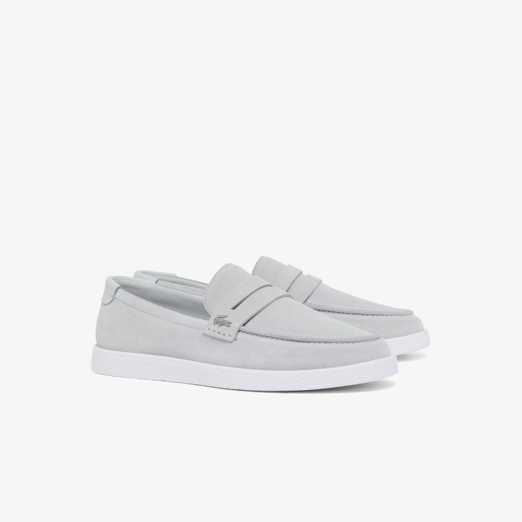 Giày Lười Lacoste Nam Cochet Chất Liệu Da Lộn