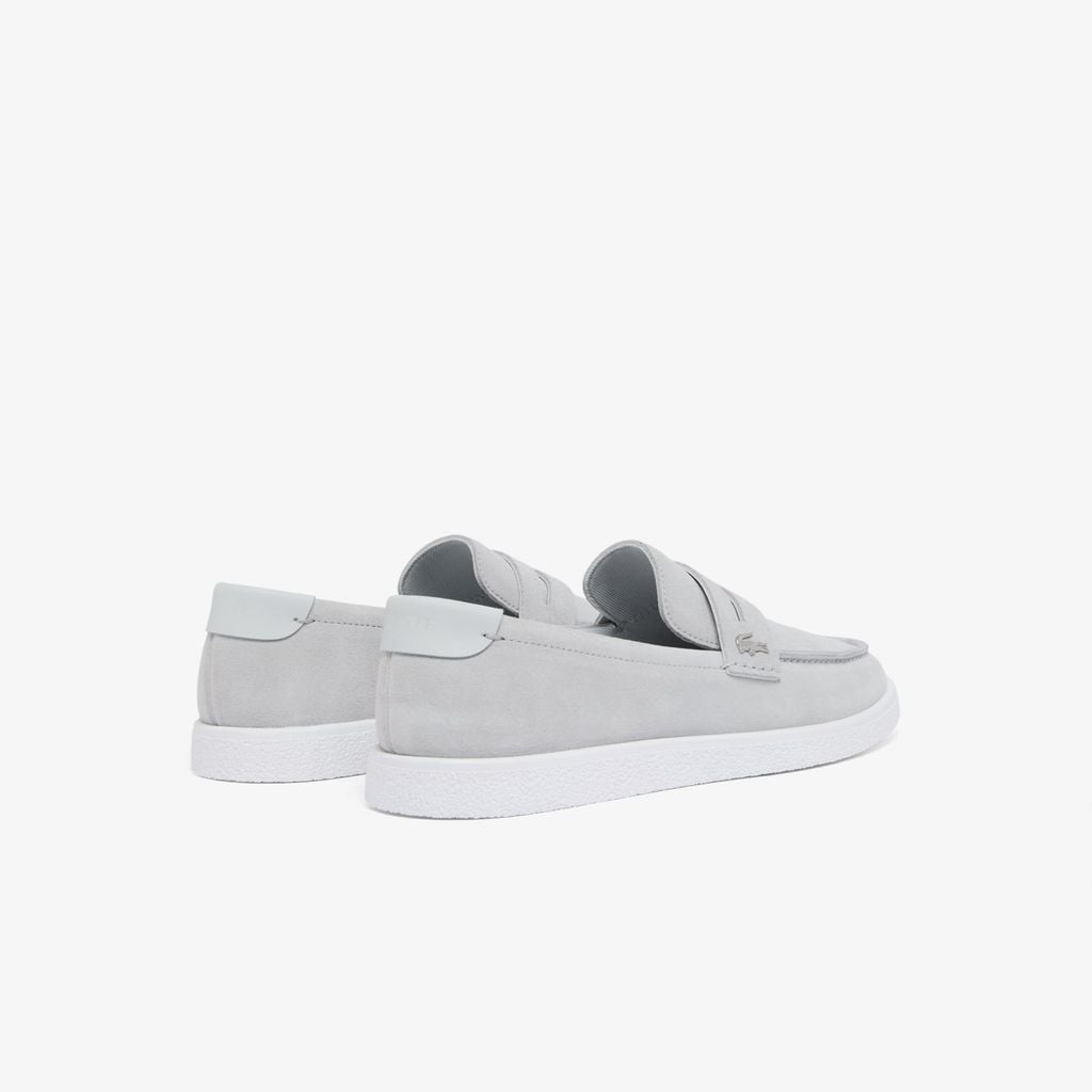 Giày Lười Lacoste Nam Cochet Chất Liệu Da Lộn
