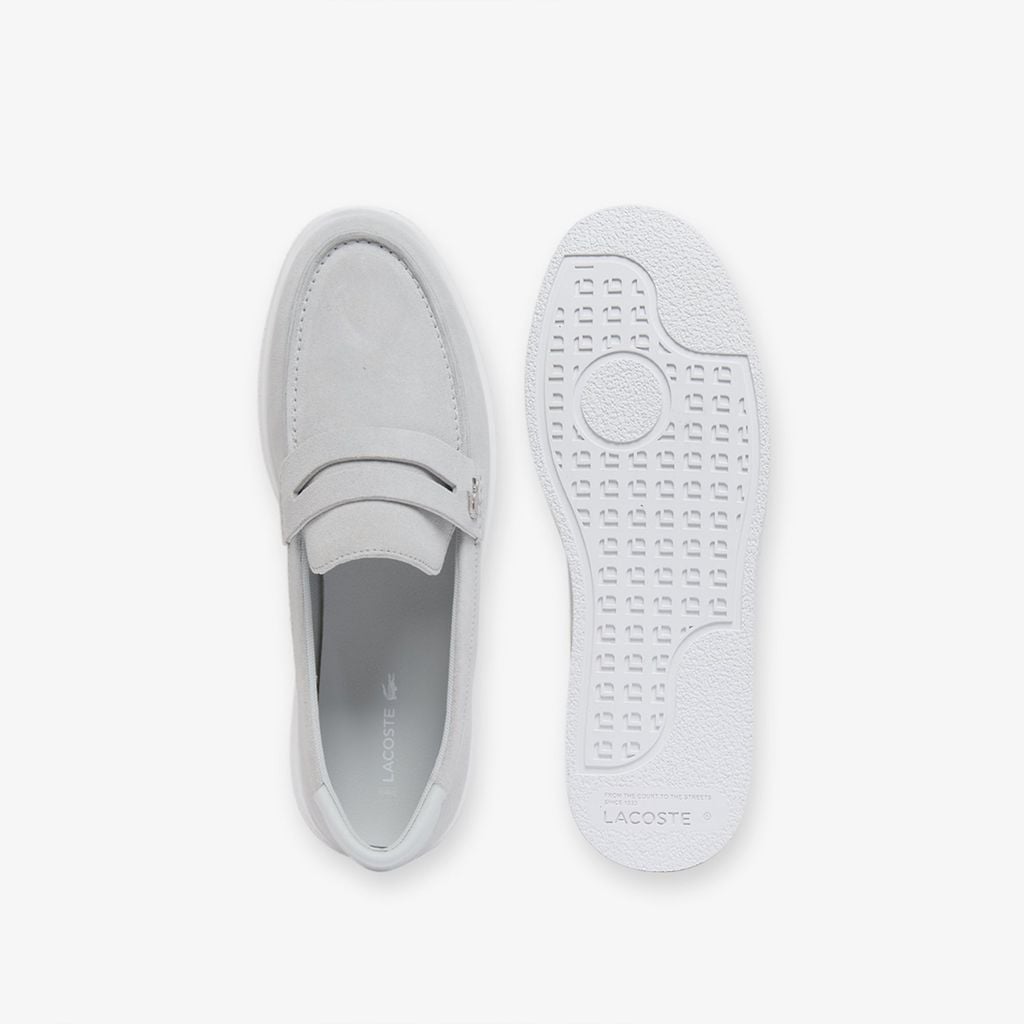Giày Lười Lacoste Nam Cochet Chất Liệu Da Lộn