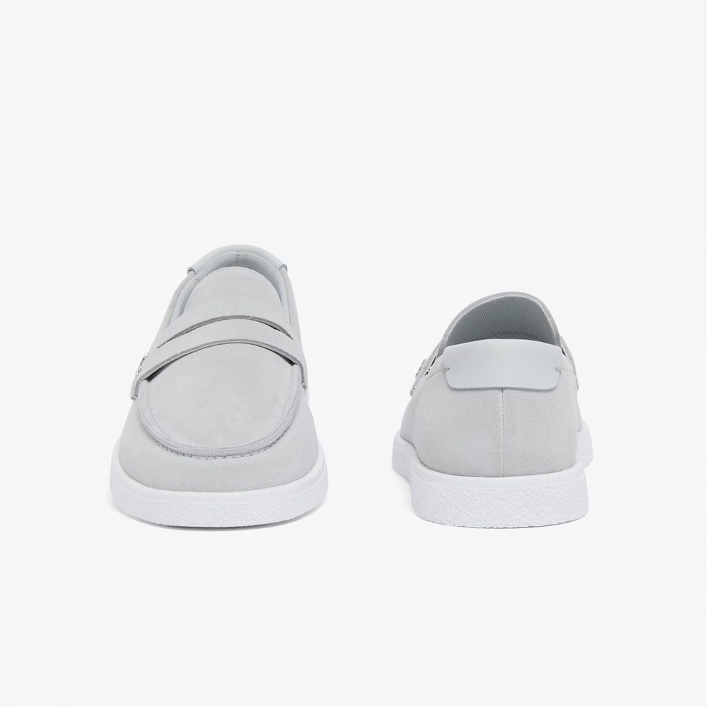 Giày Lười Lacoste Nam Cochet Chất Liệu Da Lộn